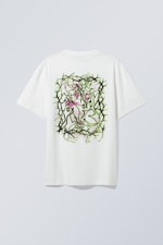 Cosmic Botanic Garden - Oversized T-shirt met grafische print - 1