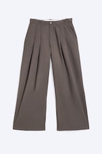 Mörk Mullvad - OTIS BAGGY CHINOS I BOMULLSTWILL MED VECK - 4