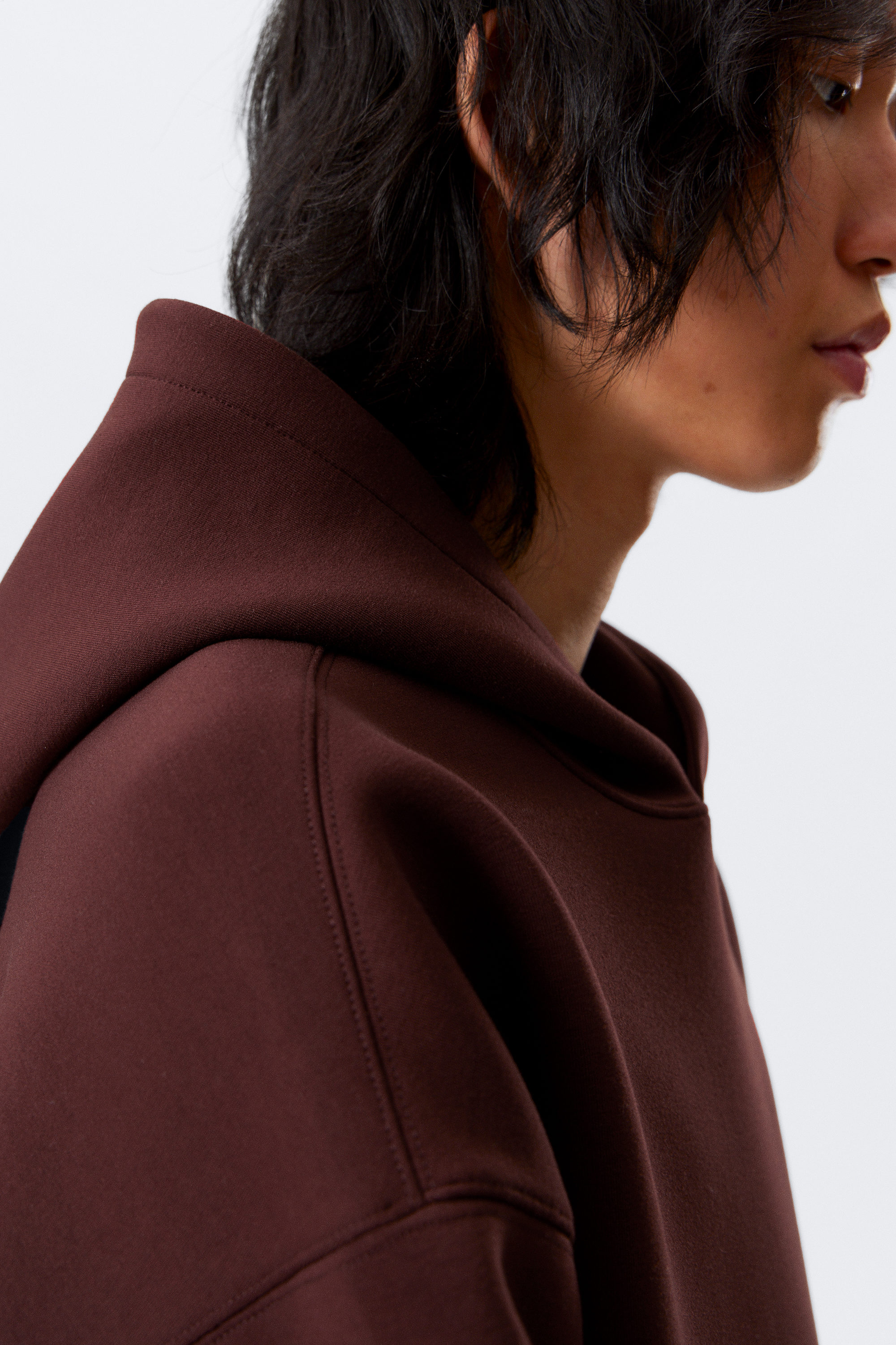 Burgundy - Simon Scuba Hoodie - 2