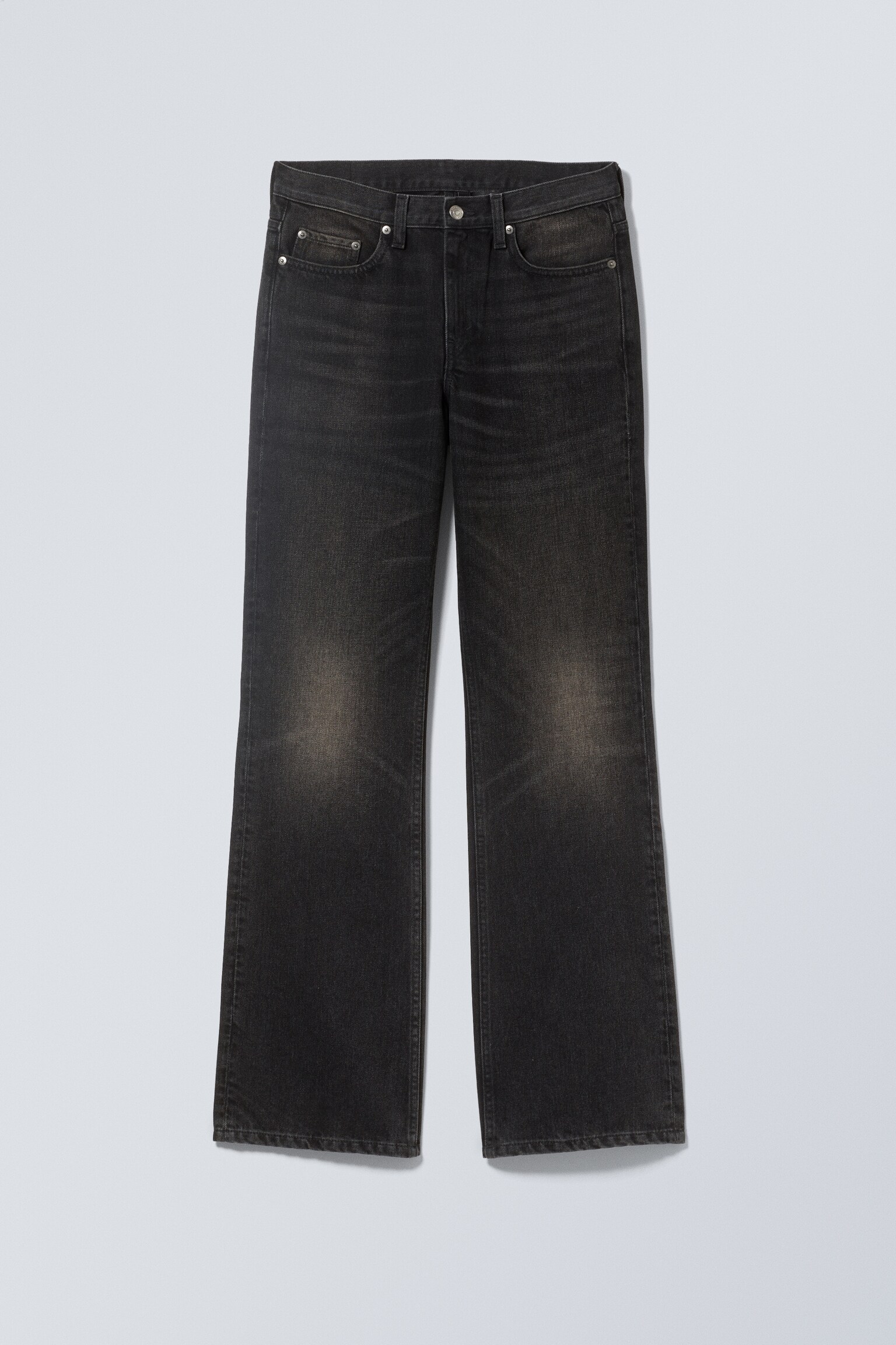 Moon Mid Rise Regular Bootcut Leg Jeans - Deep Night - Black/Tuned Black - Black/Seventeen Blue - Medium Blue/Aeon Blue - Light Blue/Seventeen Blue - Medium Blue