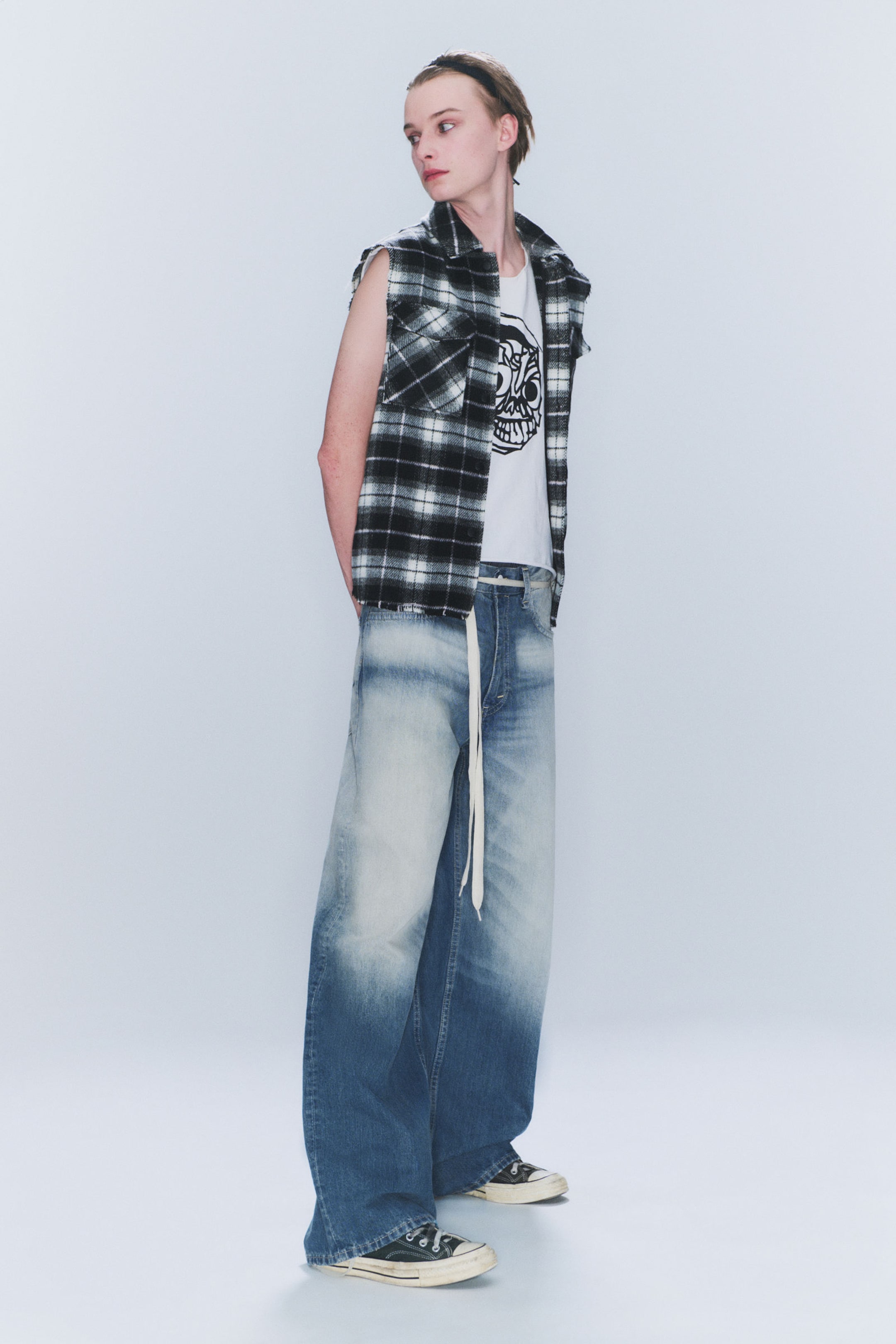 #79829D - Looser Regular Waist Loose Straight Jeans - 2