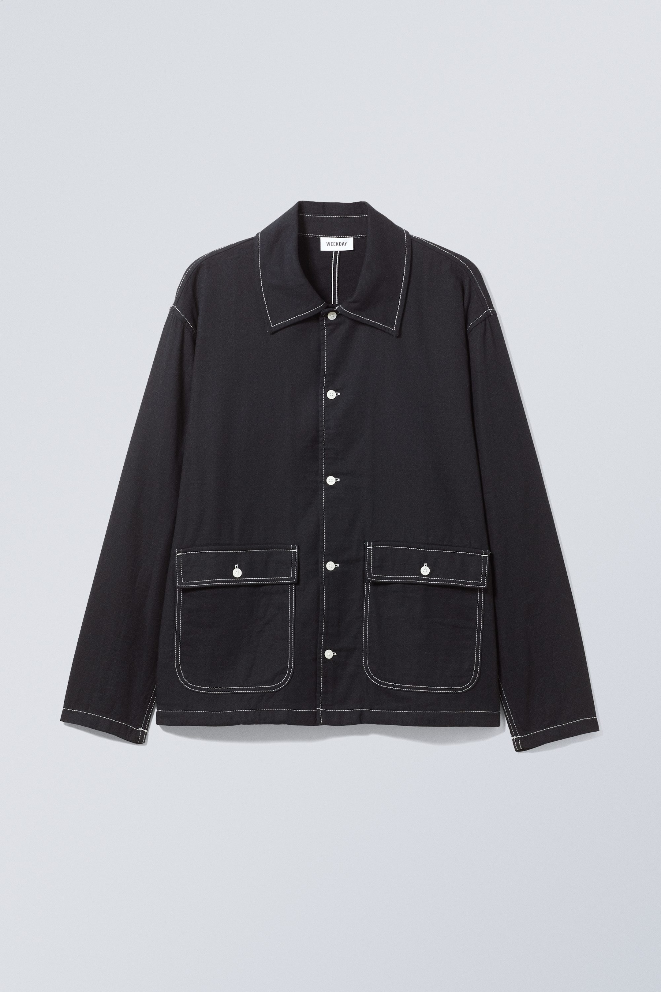 Black - Lucas Overshirt - 0