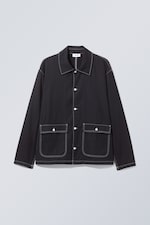 Black - Lucas Overshirt - 0