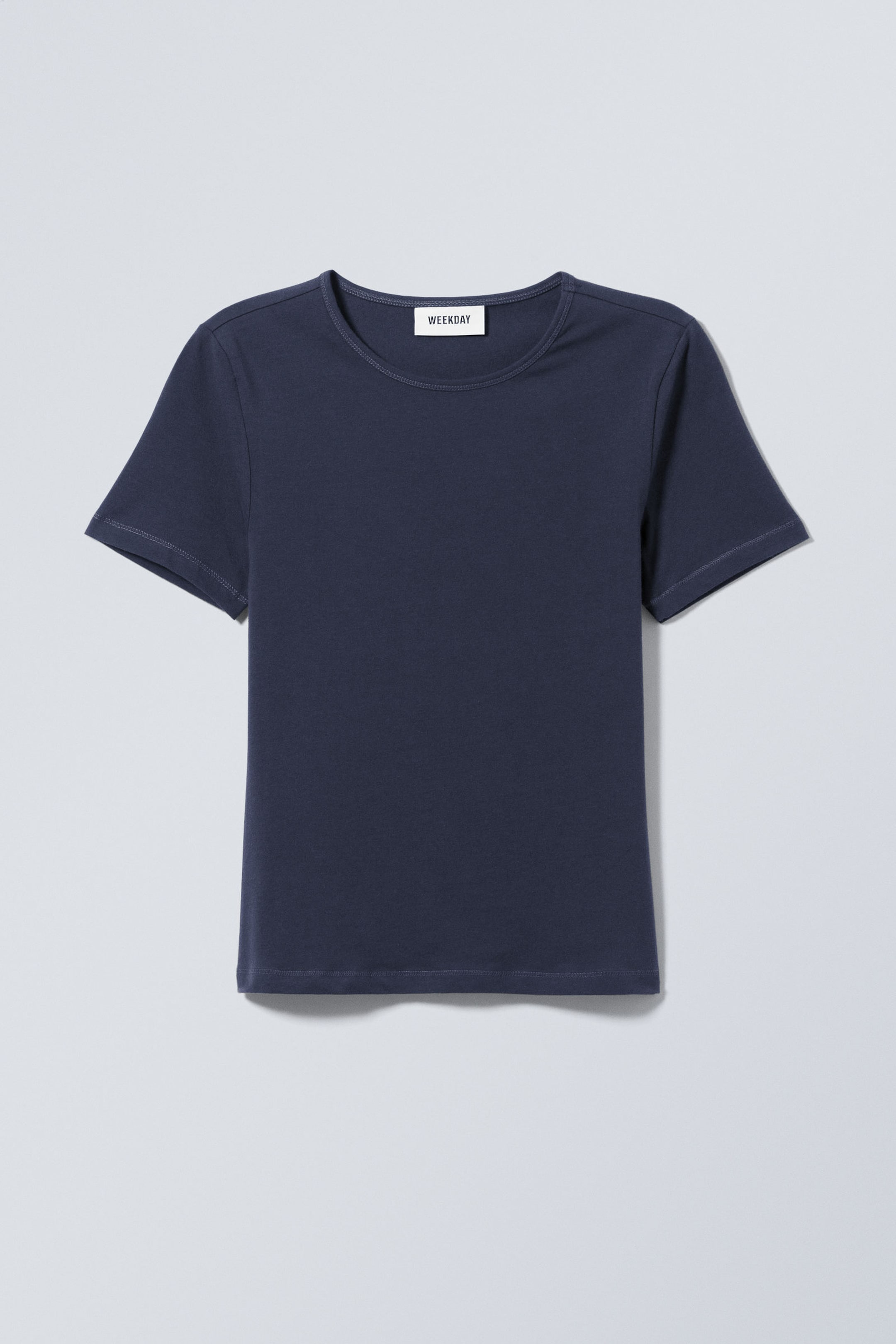 Mörkblå - Slim Fit T-shirt - 3