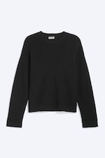 Svart - Avslappnad bomullsjumper - 4
