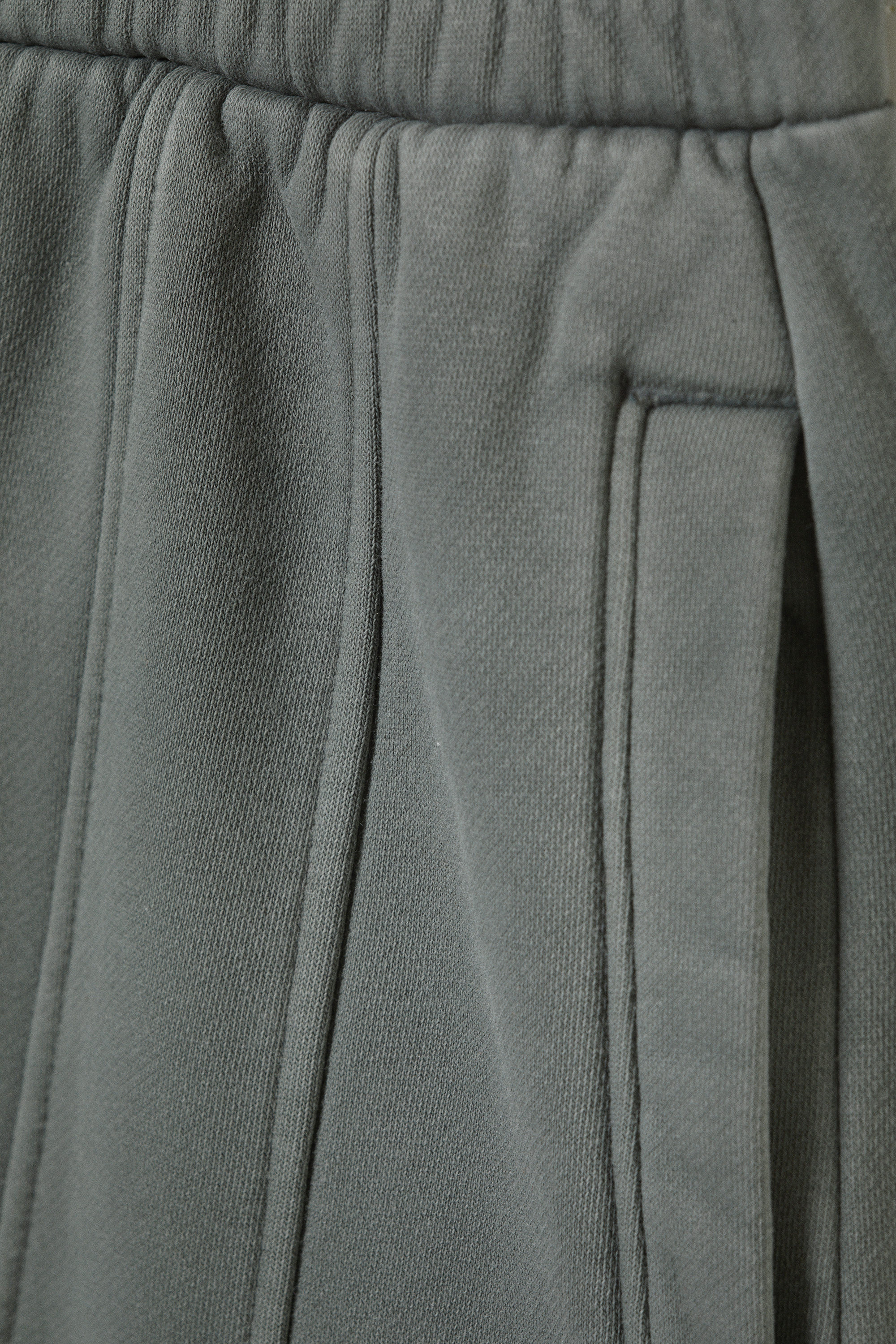 Grijs - Loose Fit Blocked Sweatpants - 5