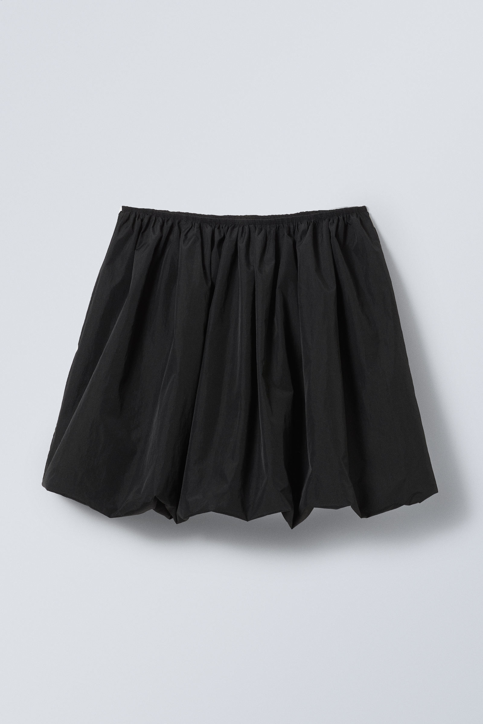 olivia balloon skirt - Black | Weekday WW