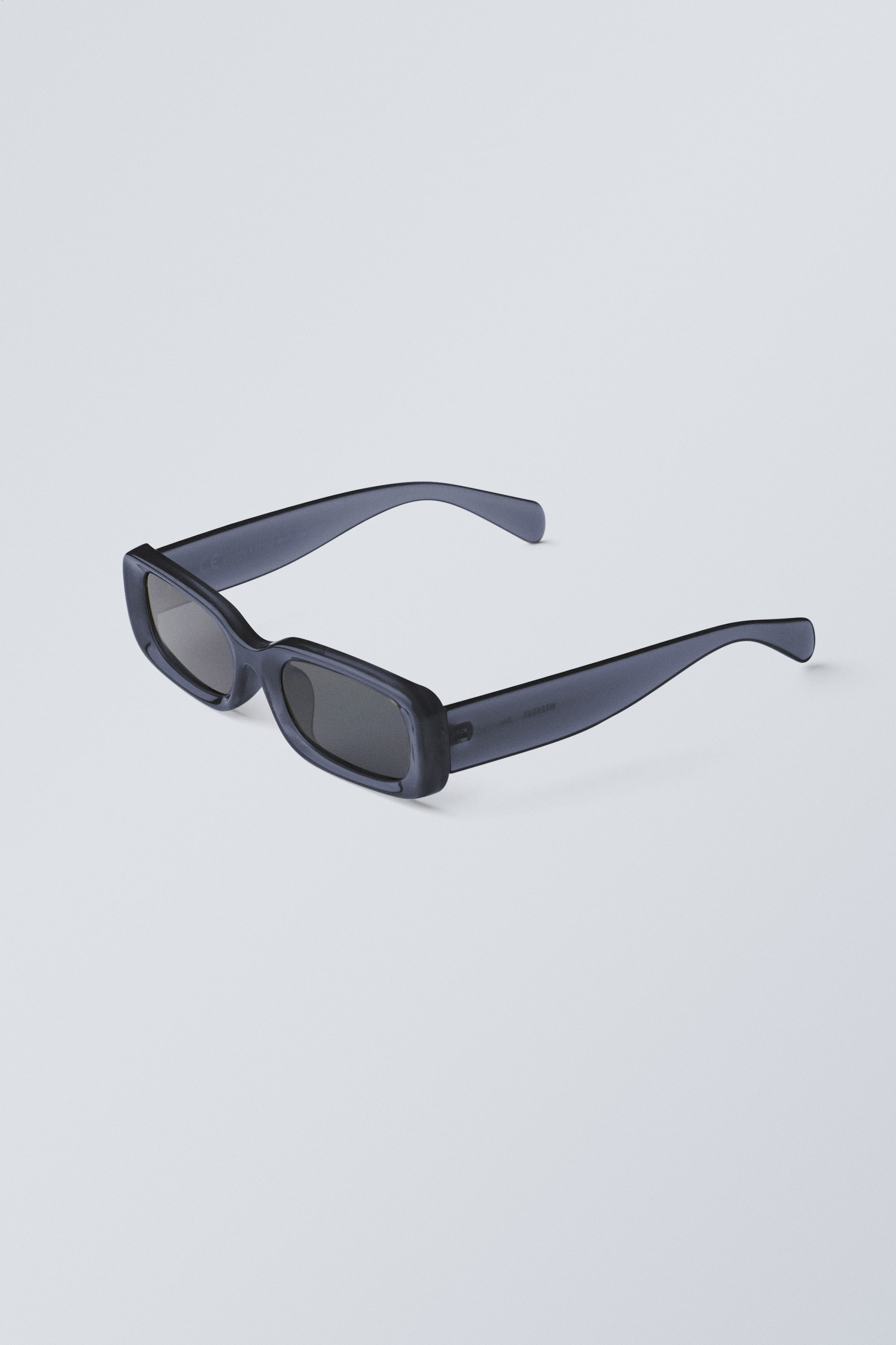 Transparentes Mitternachtsblau - Sonnenbrille Cruise mit eckigen Gläsern - 1