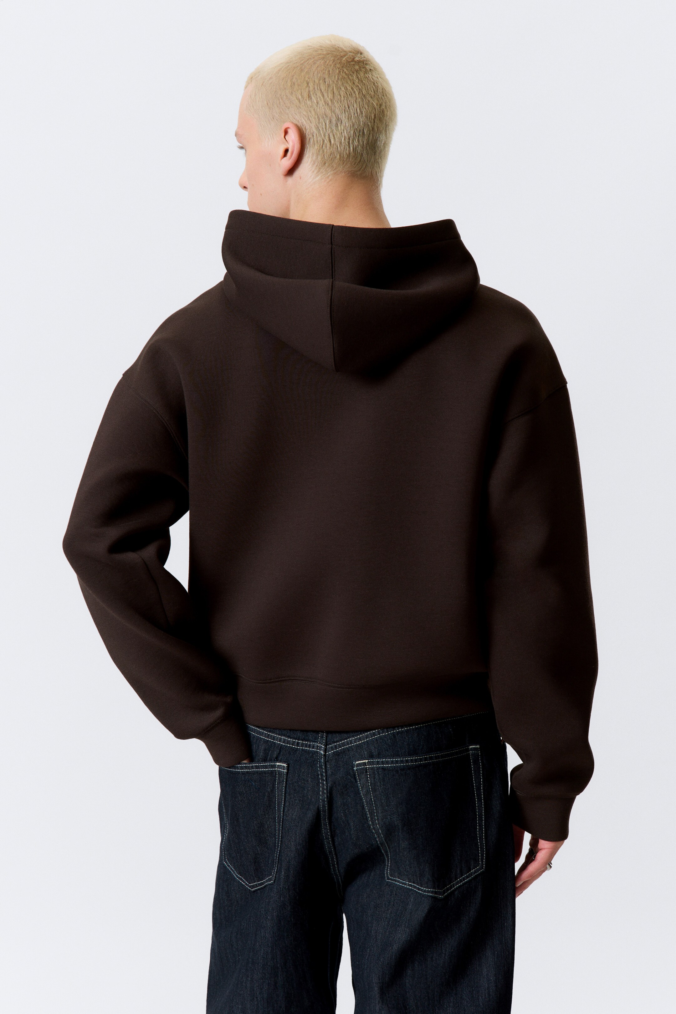 Zobrazit větší obrázek: Simon Scuba Zip Hoodie - Dark Brown - MUŽI | H&M CZ 4