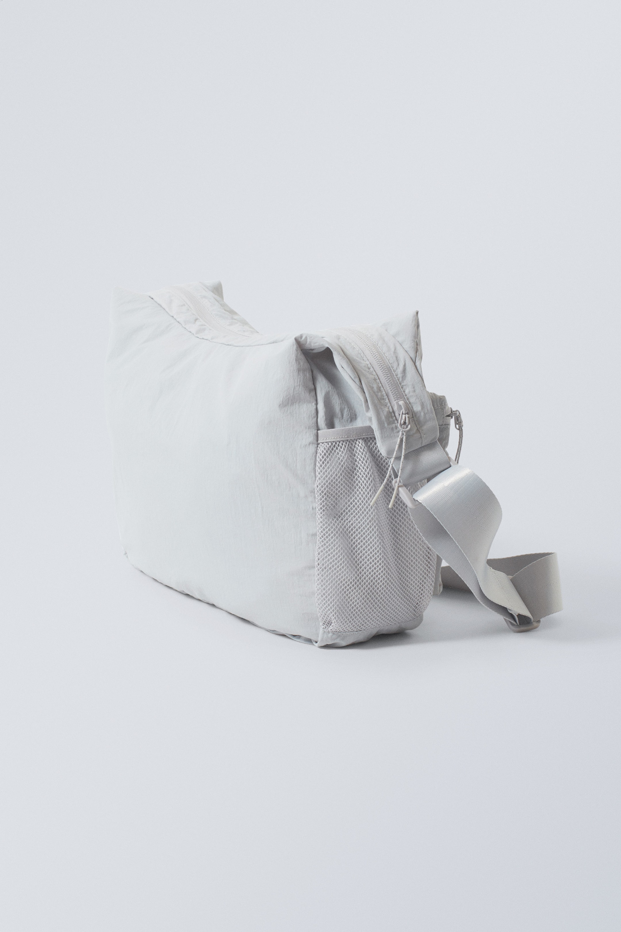 Staubiges Hellgrau - Umhängetasche - 1