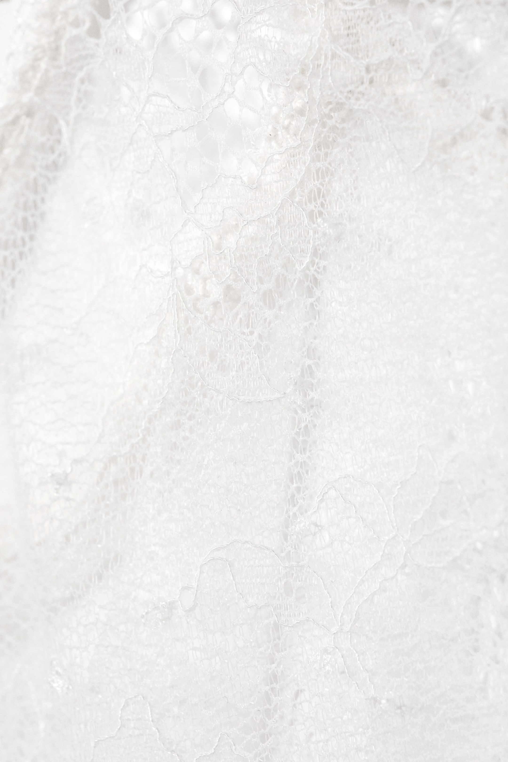 Wit - Kanten pyjama-camitop - 4