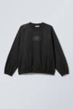 Black - Warm Up Loose Fit Sweatshirt - 0