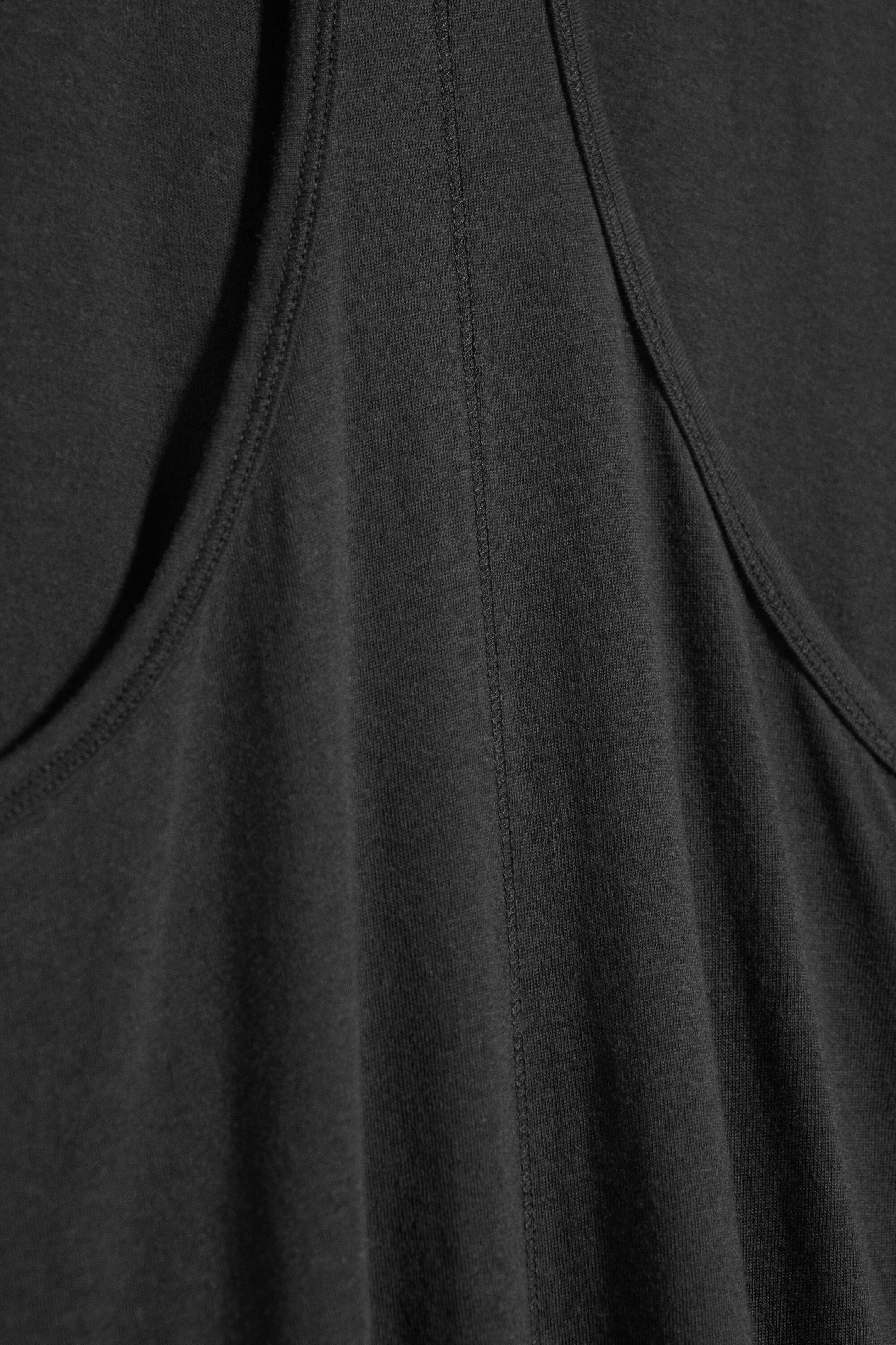 Zwart - Racerback Maxi Dress - 6