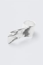 Silver - Skulpterad ring - 0