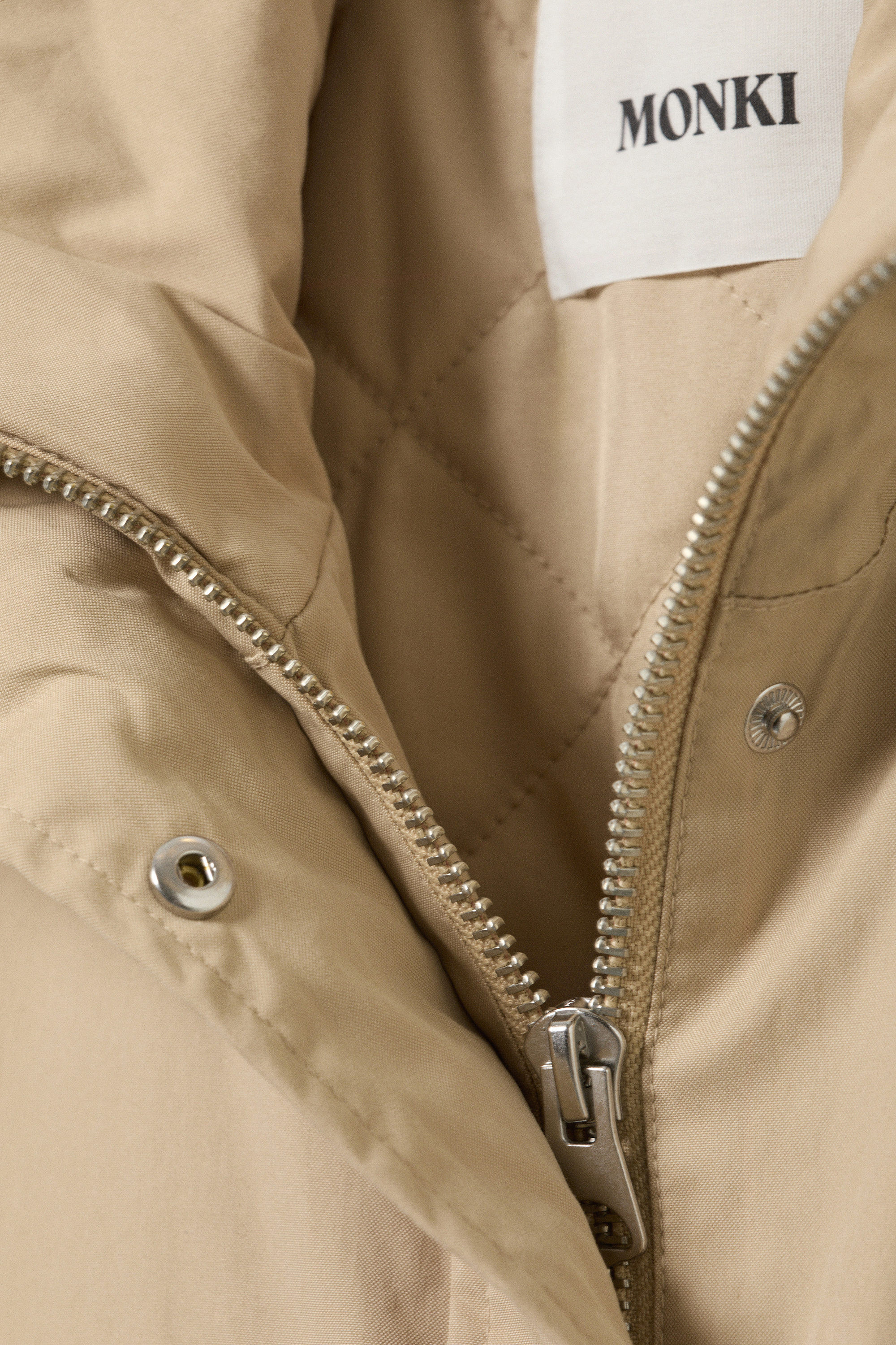 Beige - Relaxed Utility Jacket - 5