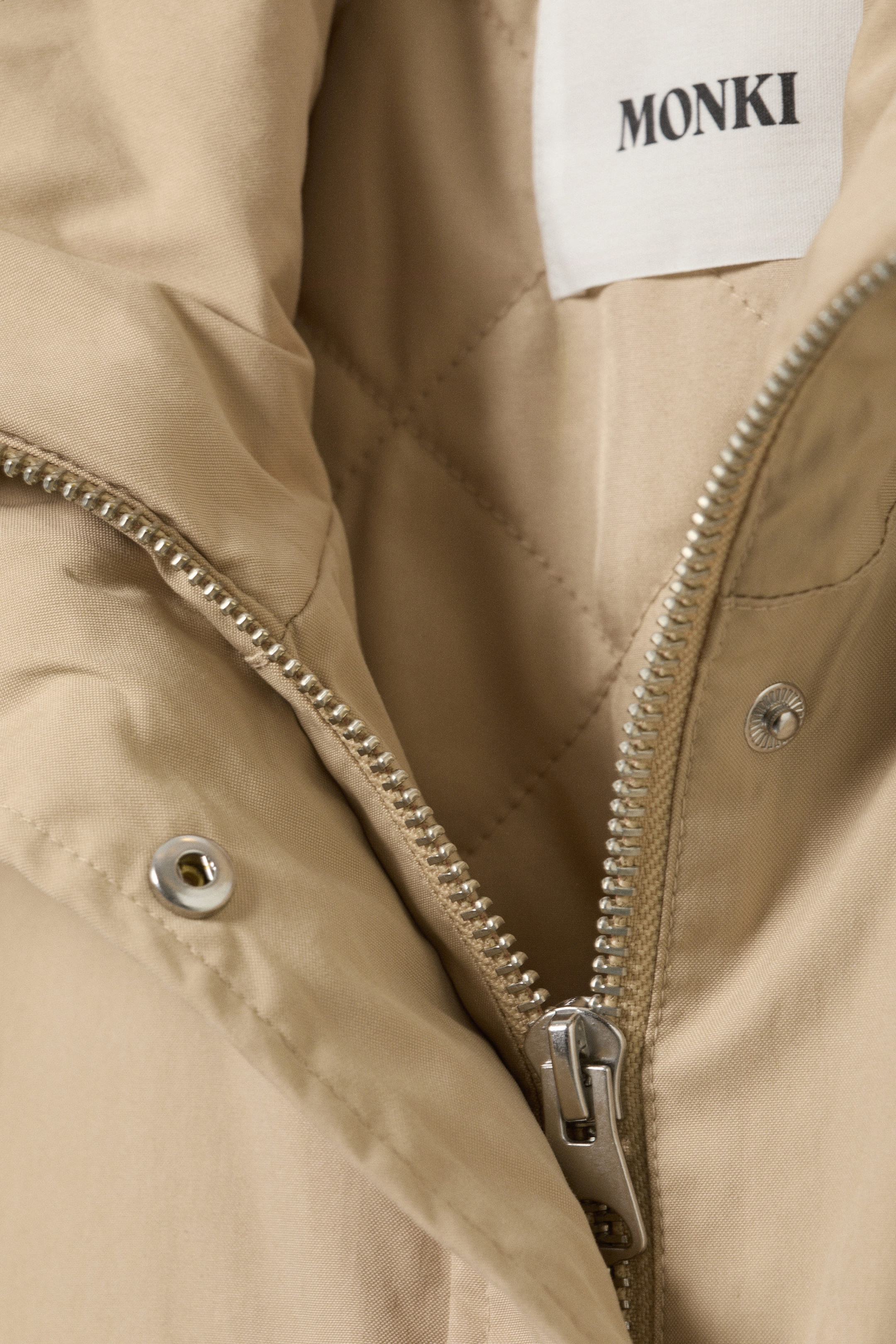 Beige - Relaxed Utility Jacket - 5