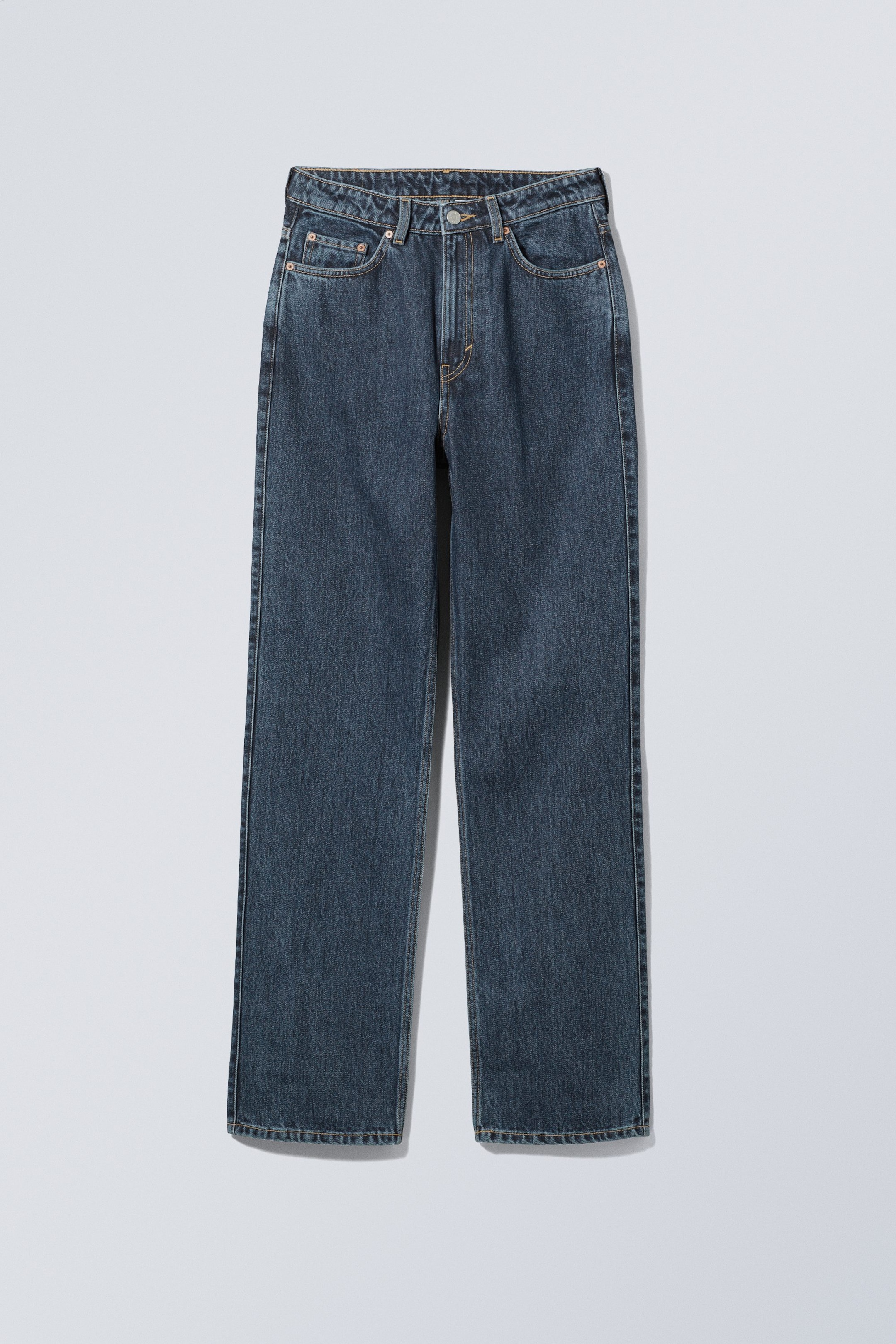 Win - Rowe Super High Waisted Regular Straight Jeans - 1