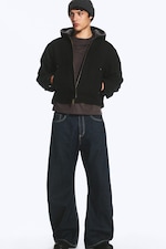 Schwarz - Utility-Jacke für den Herbst - 1