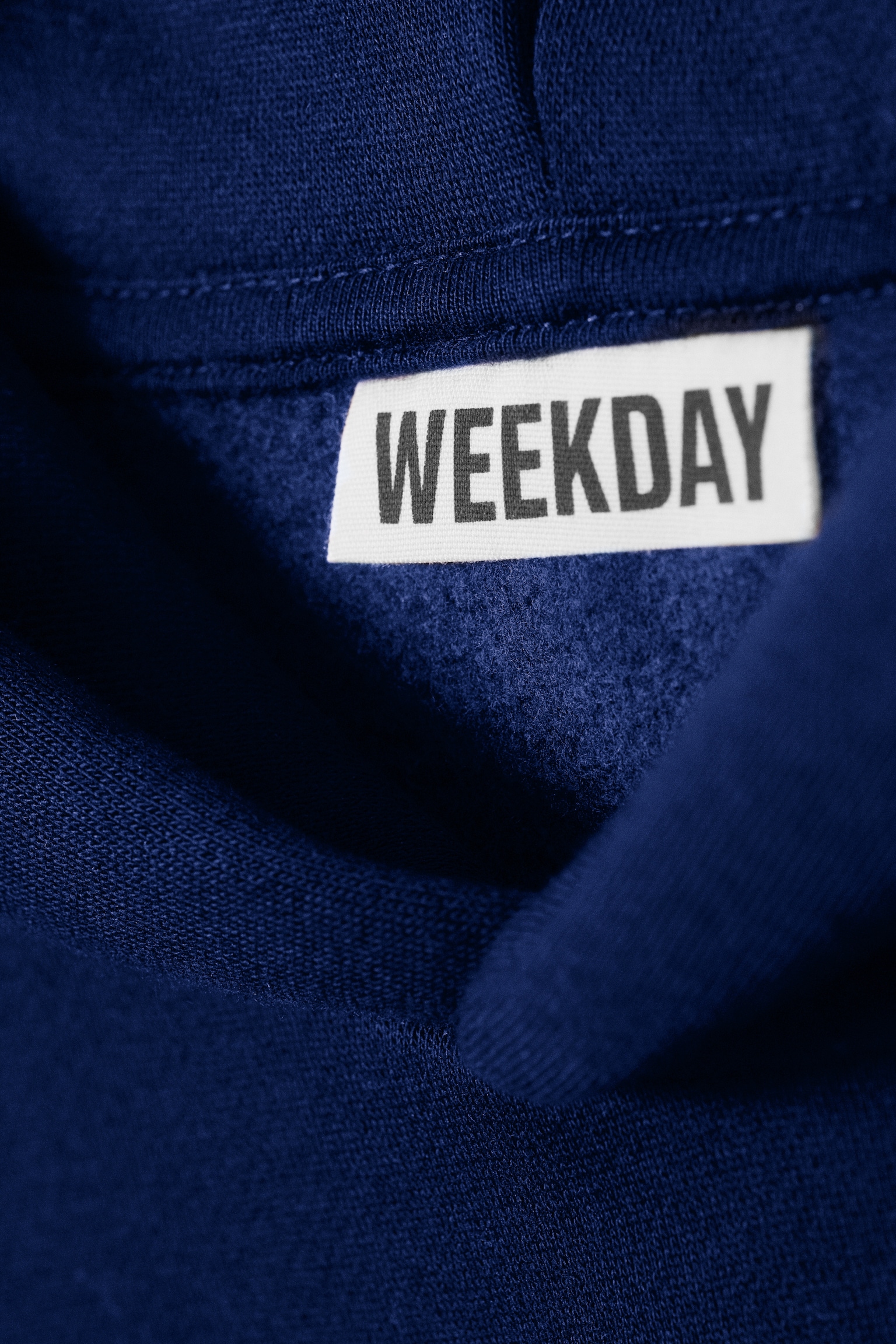 Loose fit hoodie - Mörkblå/Svart/Gråmelerad - 3