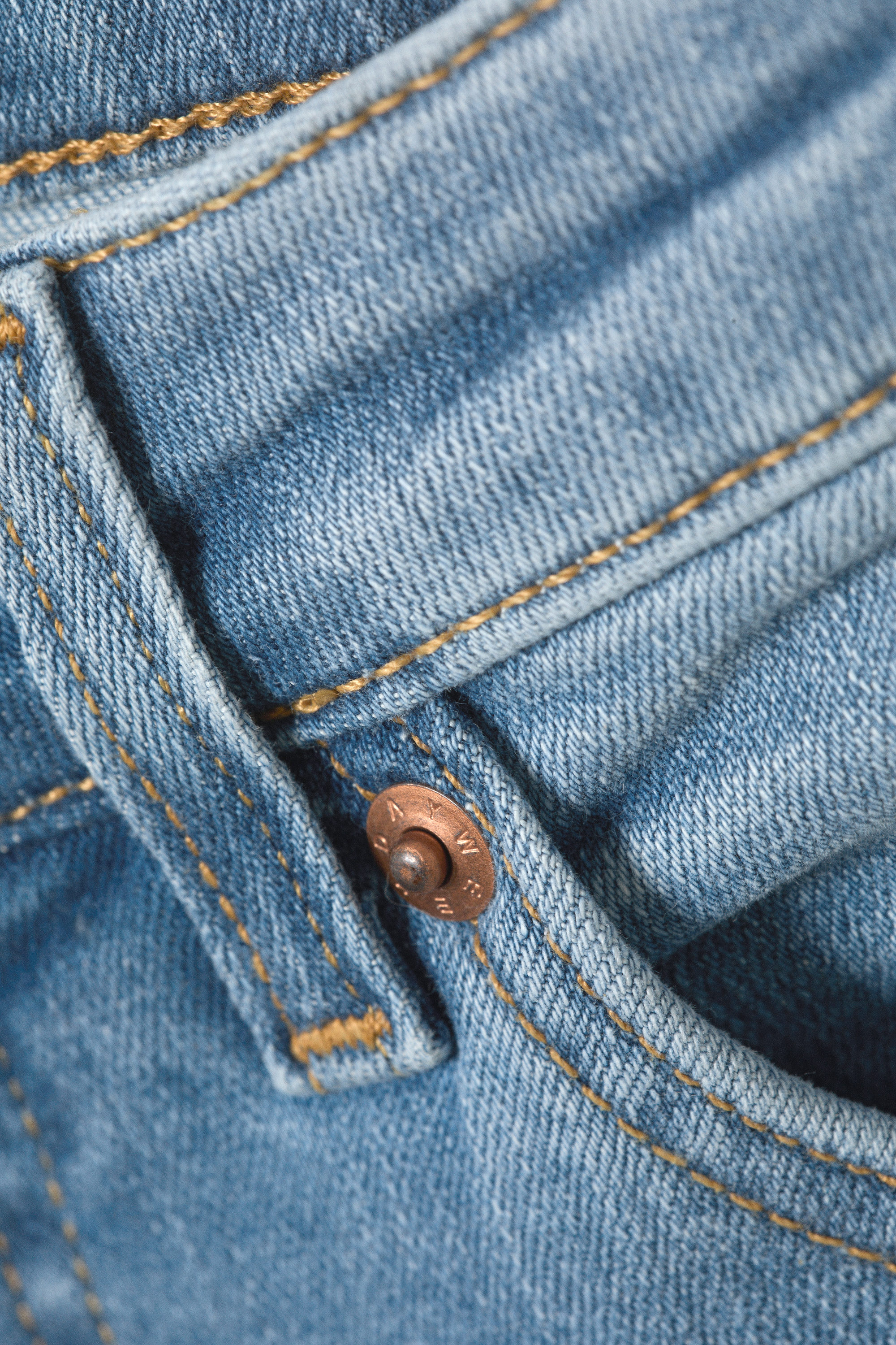 Climb Blue - Ljusblå - Katsumi low waist slim flared leg jeans - 6