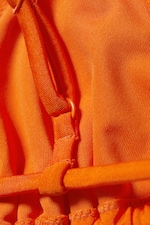 Bright Orange - Triangle Bikini Top - 2