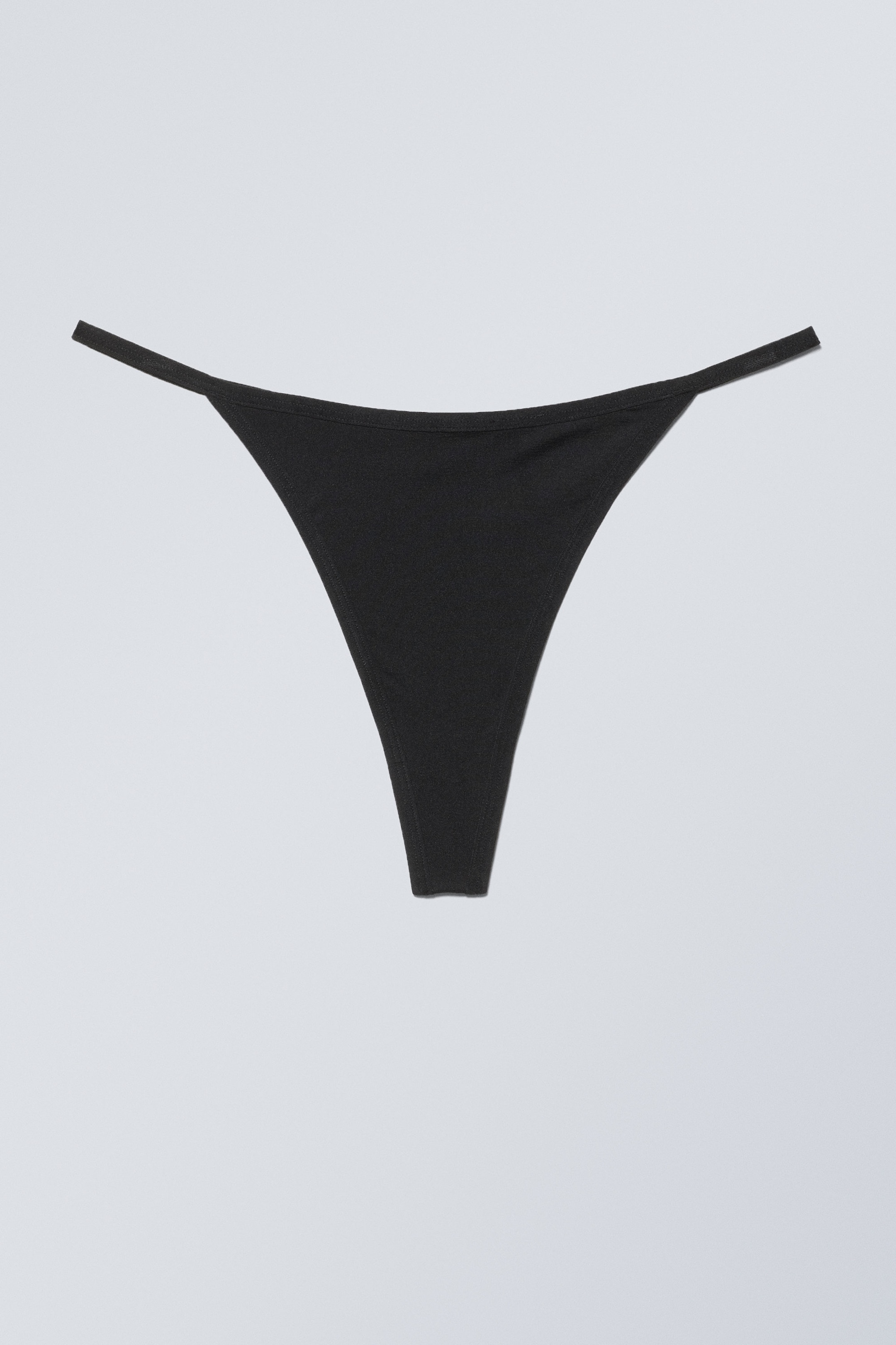 Schwarz - G-String-Tanga Soul im 3er-Pack - 0