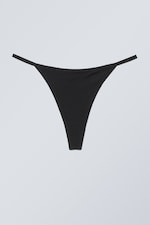 Schwarz - G-String-Tanga Soul im 3er-Pack - 0
