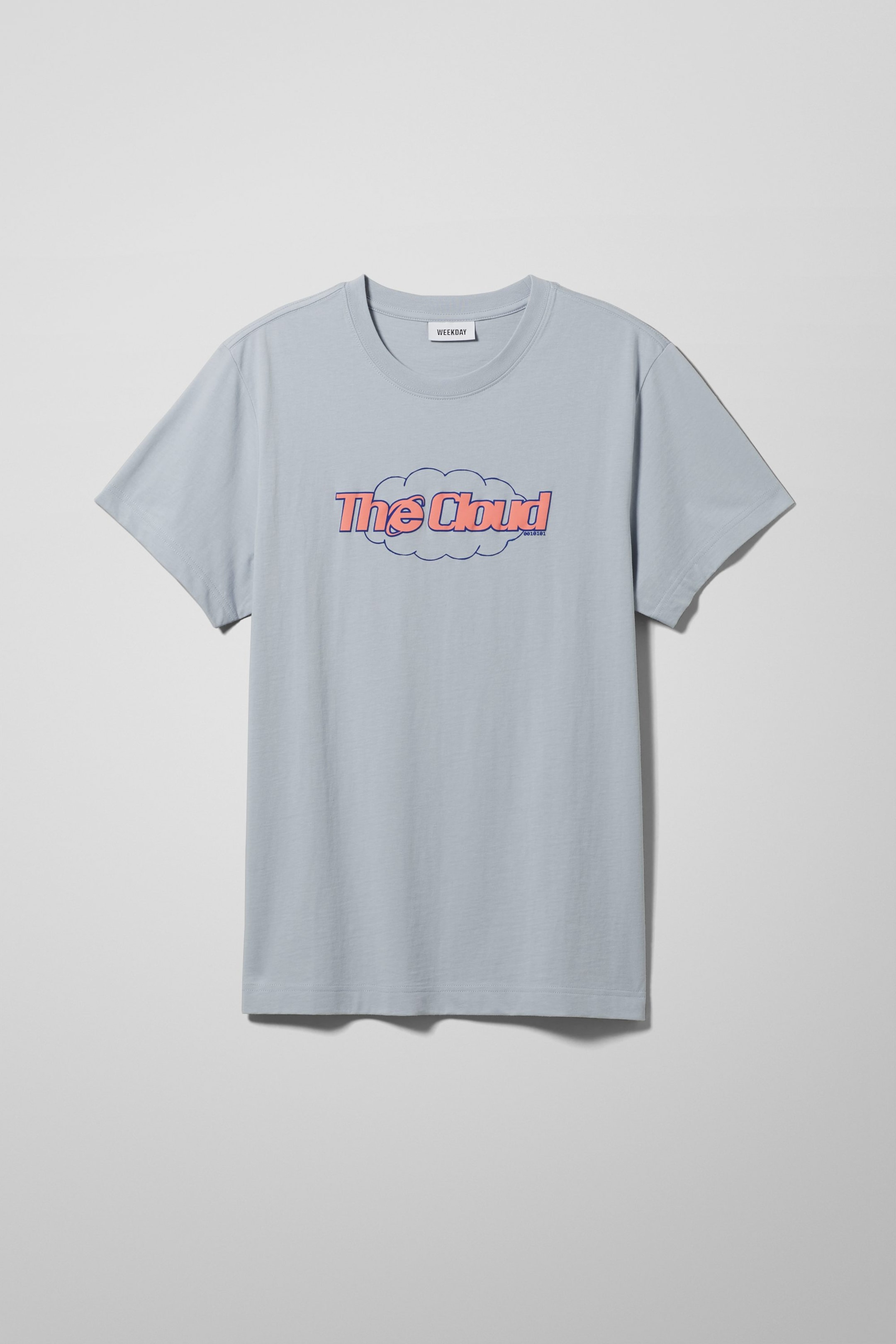 Blue - Relaxed Printed T-Shirt - 0