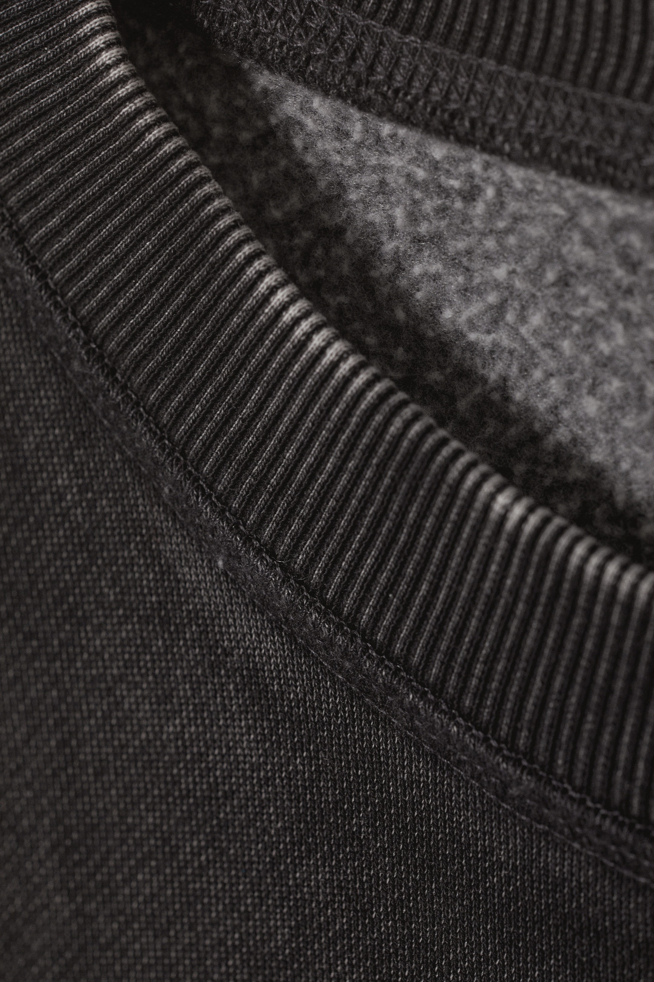 Dark Grey - Wide Heavyweight Sweatshirt - 2