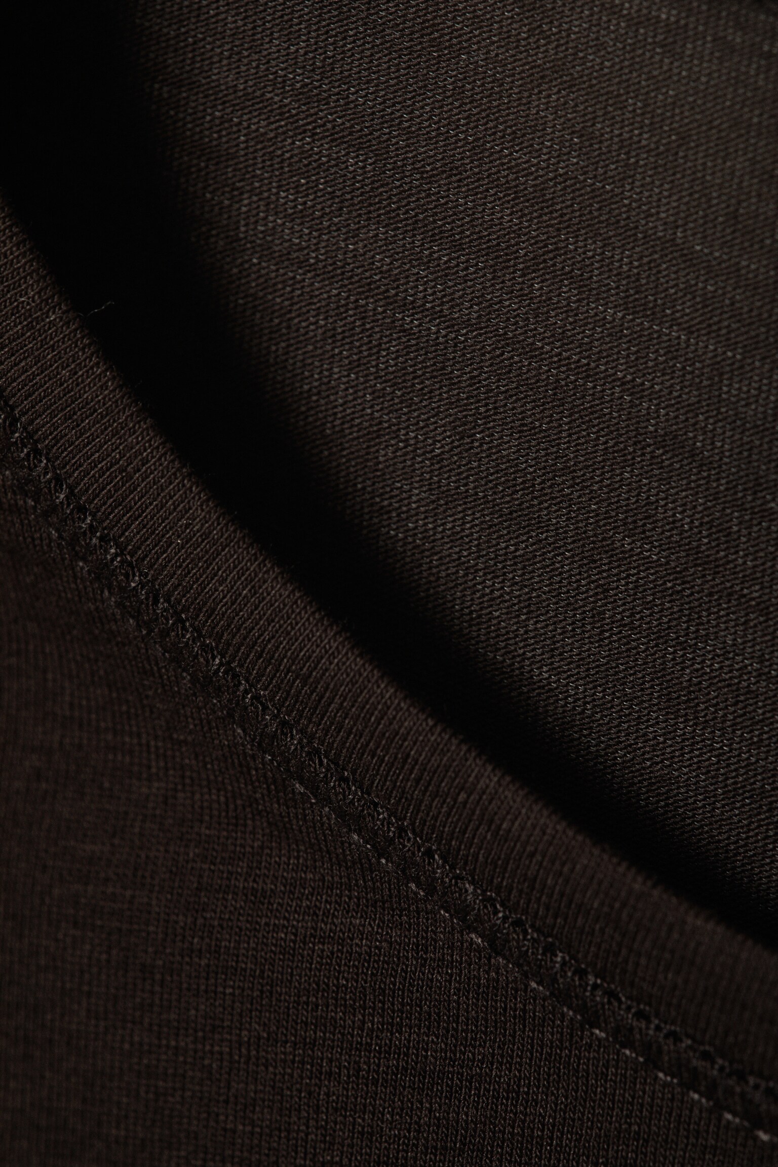 Slim Fitted Long Sleeve - Dark Brown/White/Black/Dark Khaki Green/Dark Dusty Blue/Bright Orange/Dark Red - 5