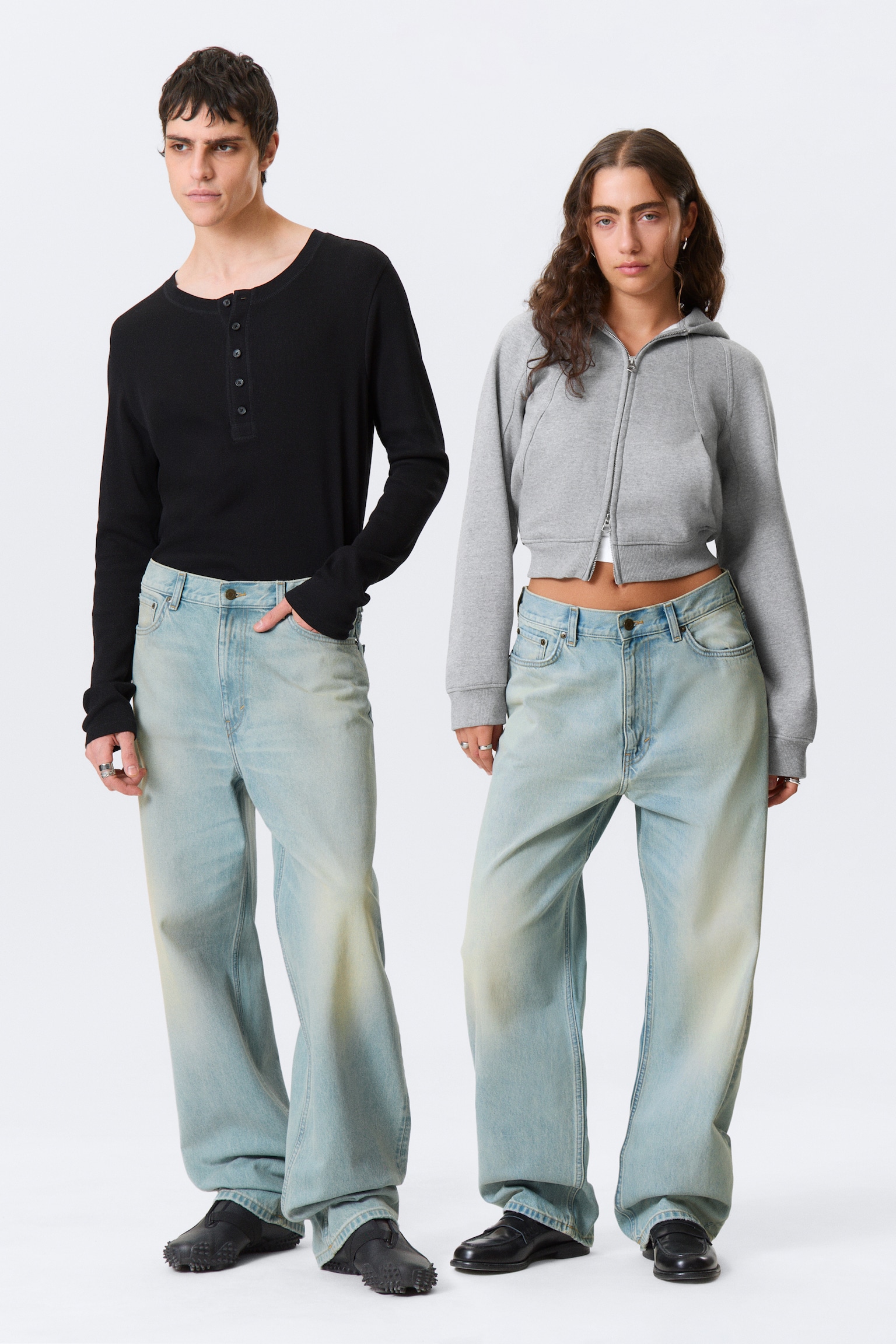 Galaxy Loose Straight Leg Jeans - Port Blue - Light Blue/Tuned Black - Black/2000 Blue - Medium Blue/Second Blue - Blue/90s Blue - Medium Blue/Canyon Grey - Medium Grey/Brick Blue - Light Blue/Blue Fade - Medium Blue/Deep Sea Blue - Dark Blue/Steel Blue - Medium Blue - 1