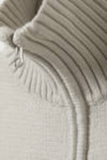 Hellbeige - Strickjacke mit Reißverschluss Winona - 1