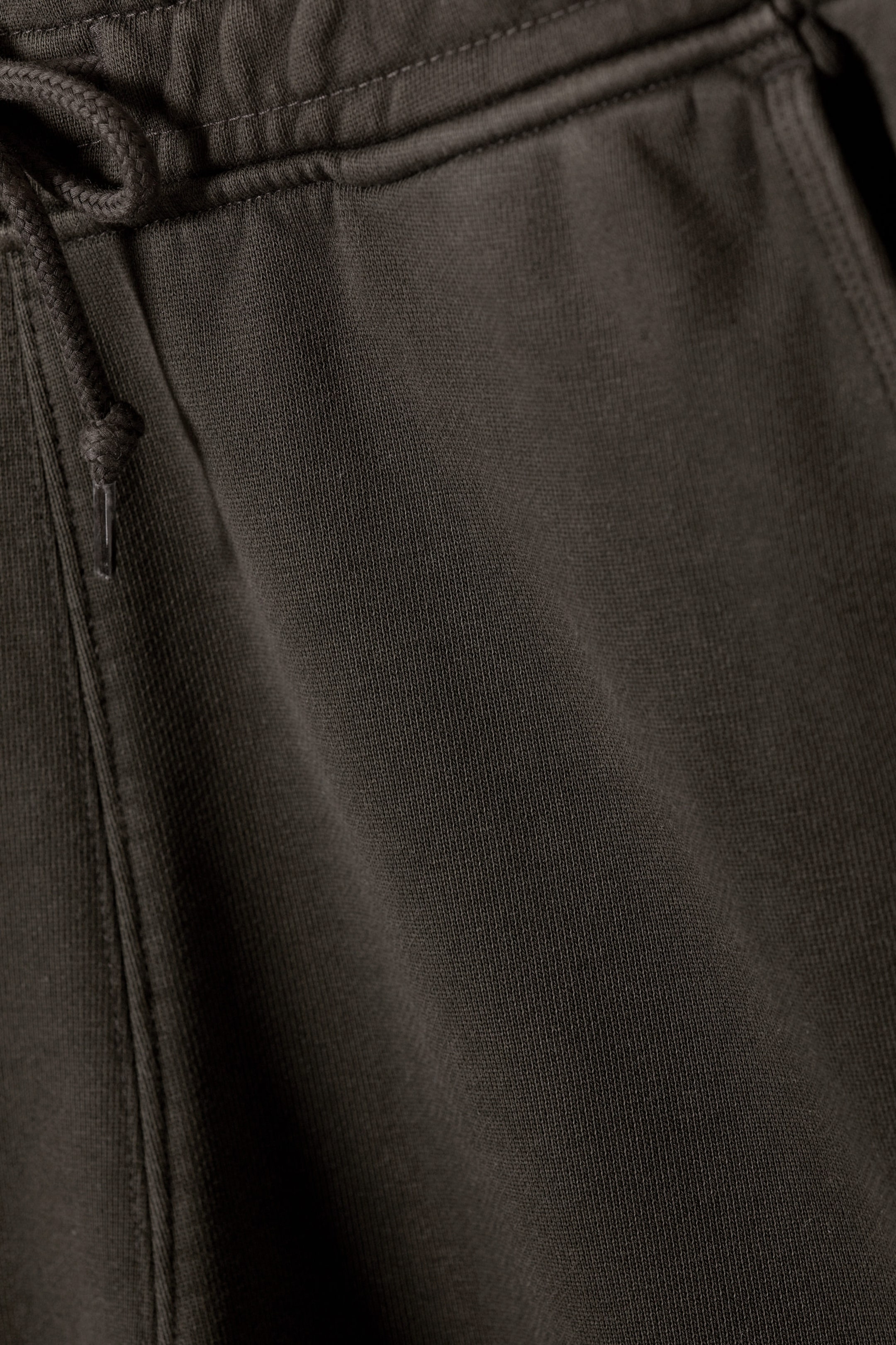 Dunkelgrau gewaschen - Weite Terry-Jogginghose Astro - 1