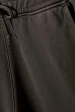 Dunkelgrau gewaschen - Weite Terry-Jogginghose Astro - 1