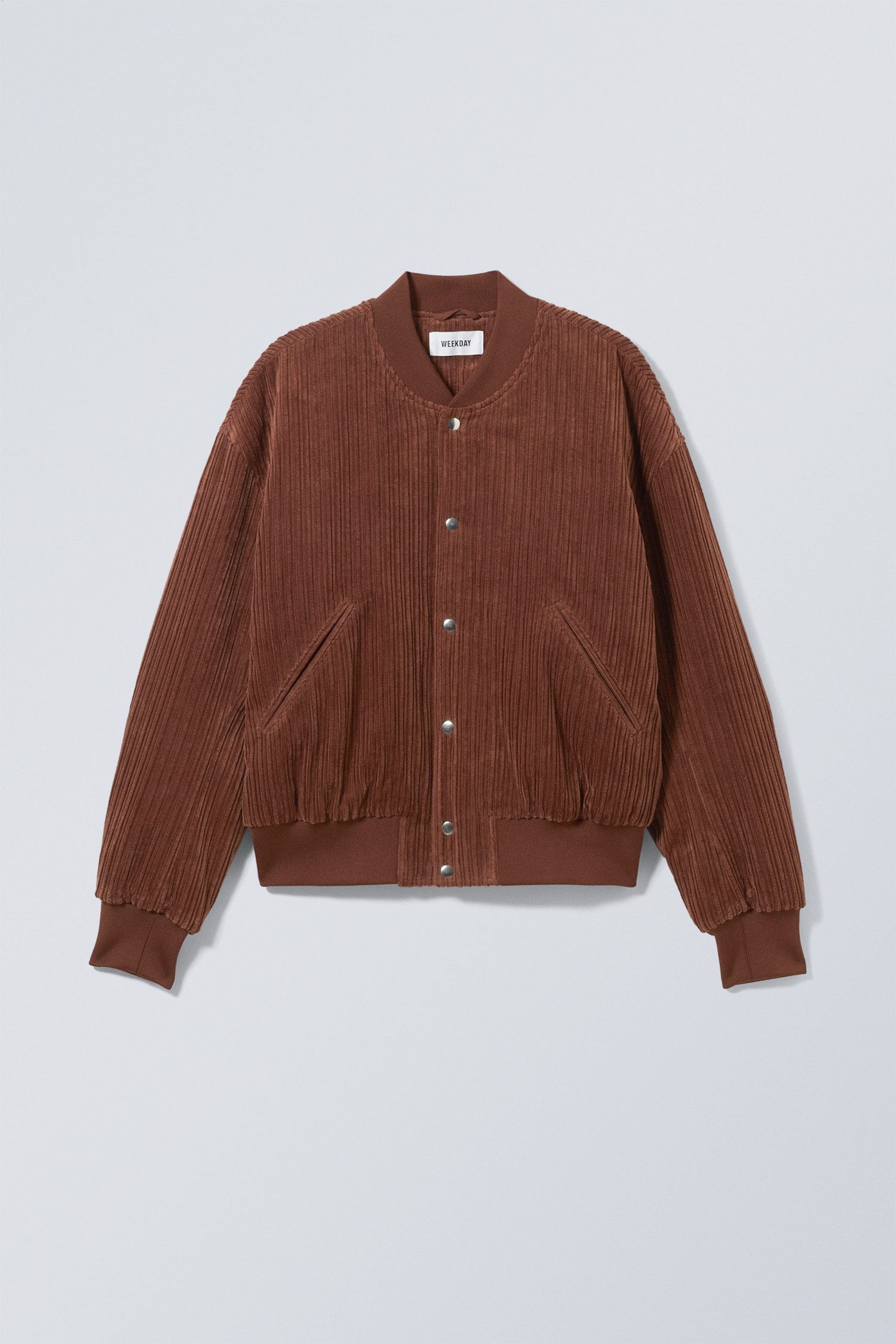 Dunkelbraun - Varsity-Kordjacke Jamie - 0