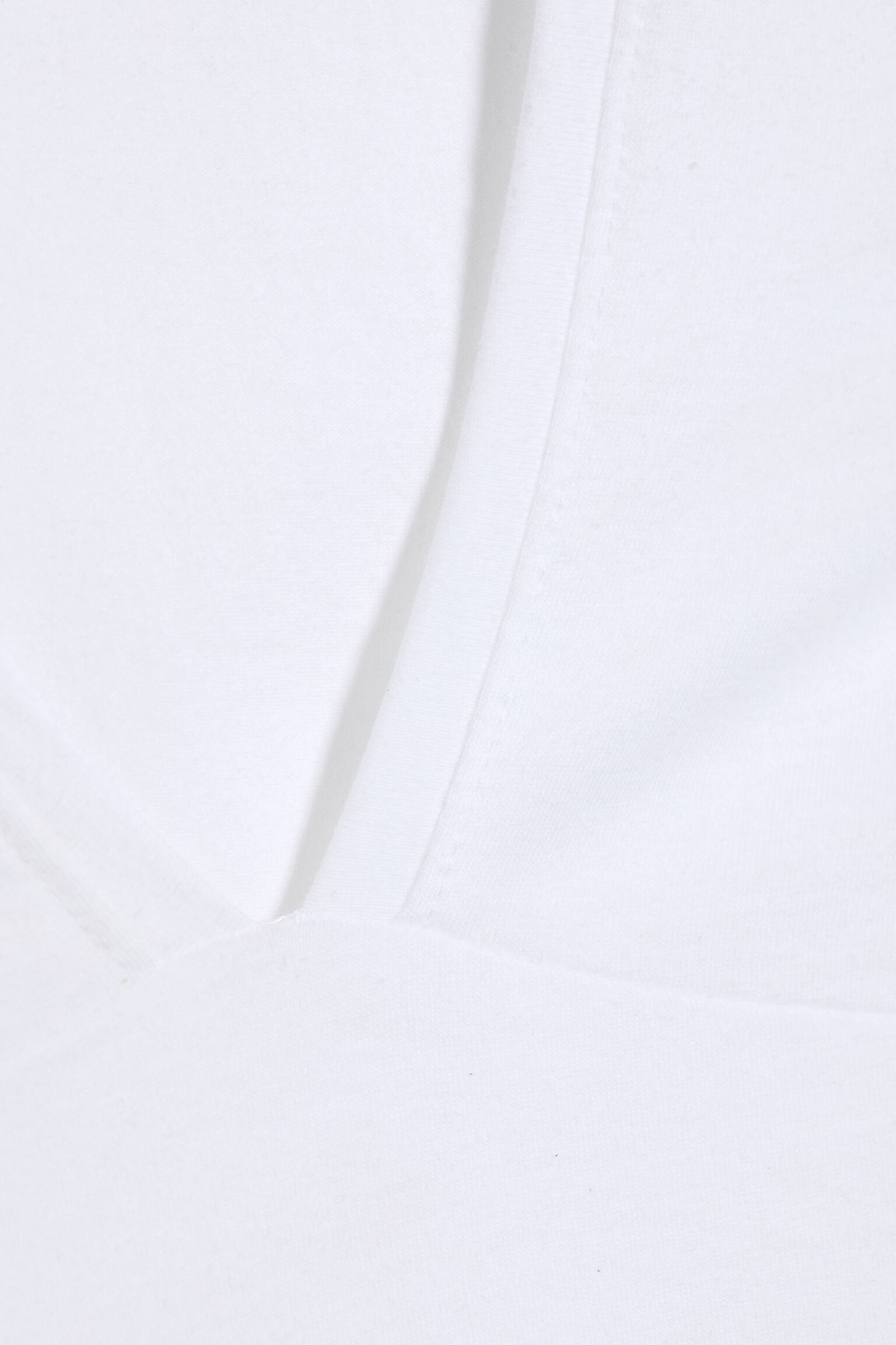 Top sin mangas con cuello en V - Blanco/Negro/Gris claro jaspeado/Marrón oscuro - 4