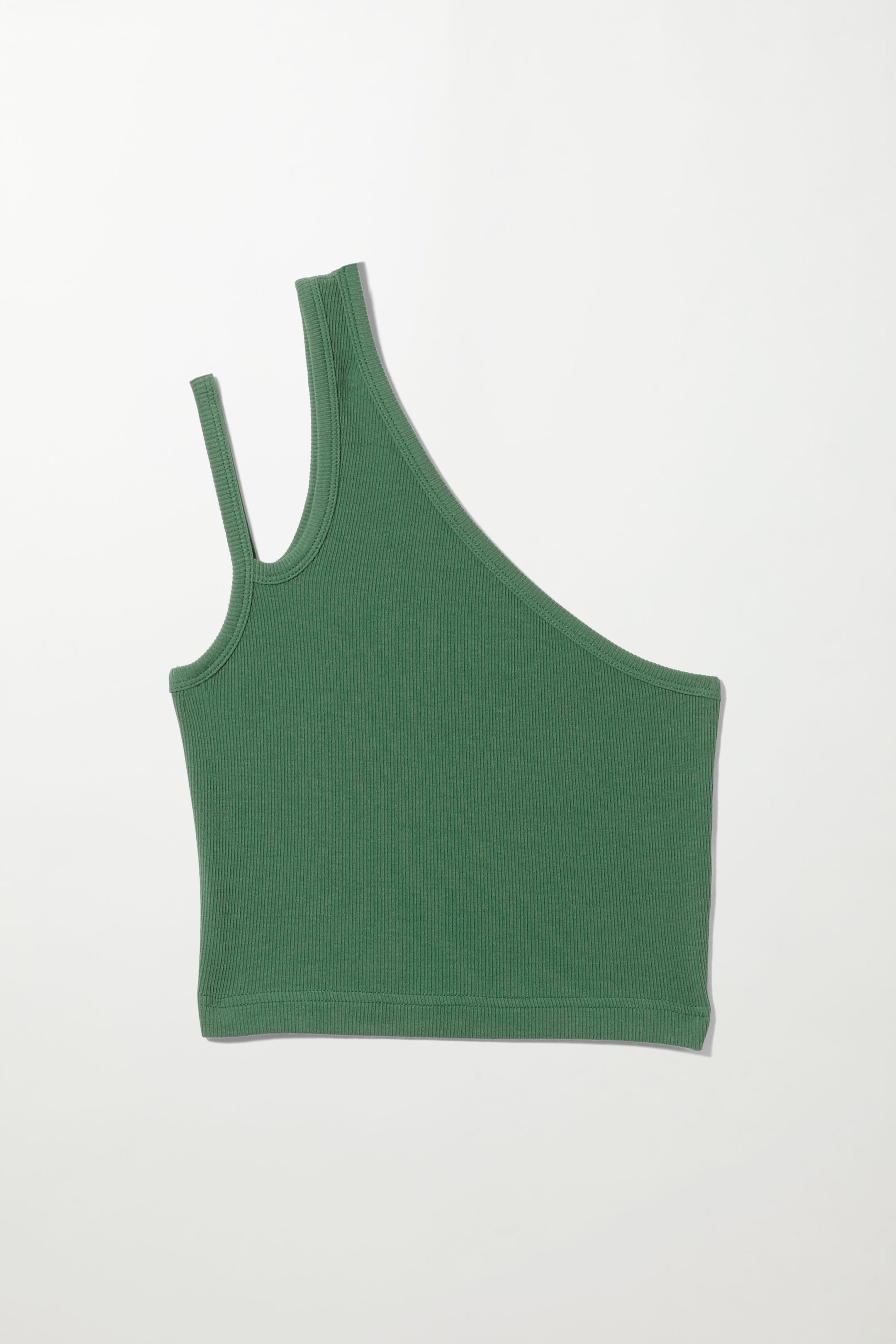 Green - Strap Crop Top - 0