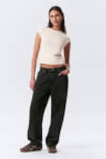Tuned Black - Schwarz - Galaxy Loose Straight Leg Jeans - 4