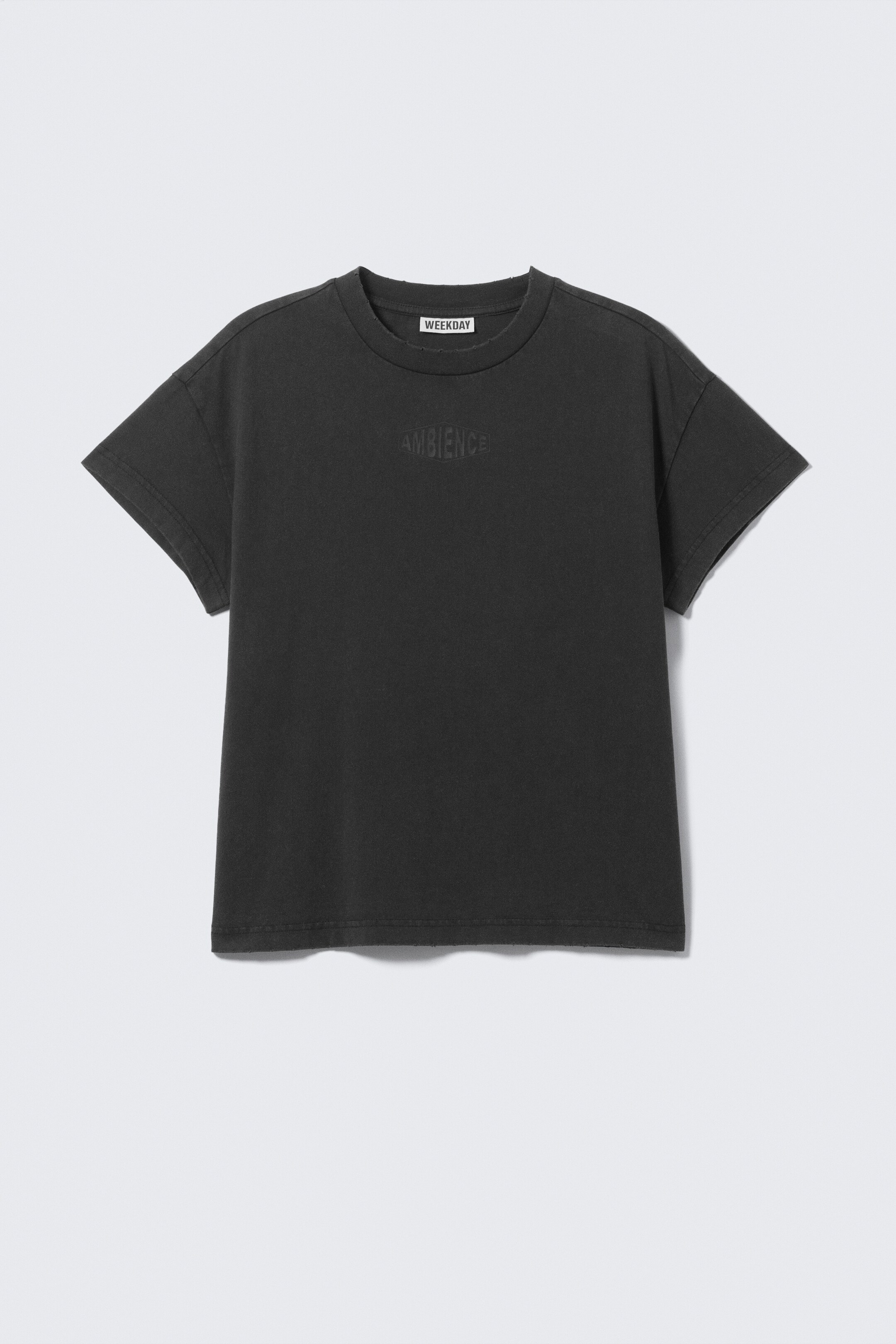 Visualizza immagine più grande: T-shirt boxy in cotone con maniche ad aletta - Nero - Ambience - UOMO | H&M IT 4