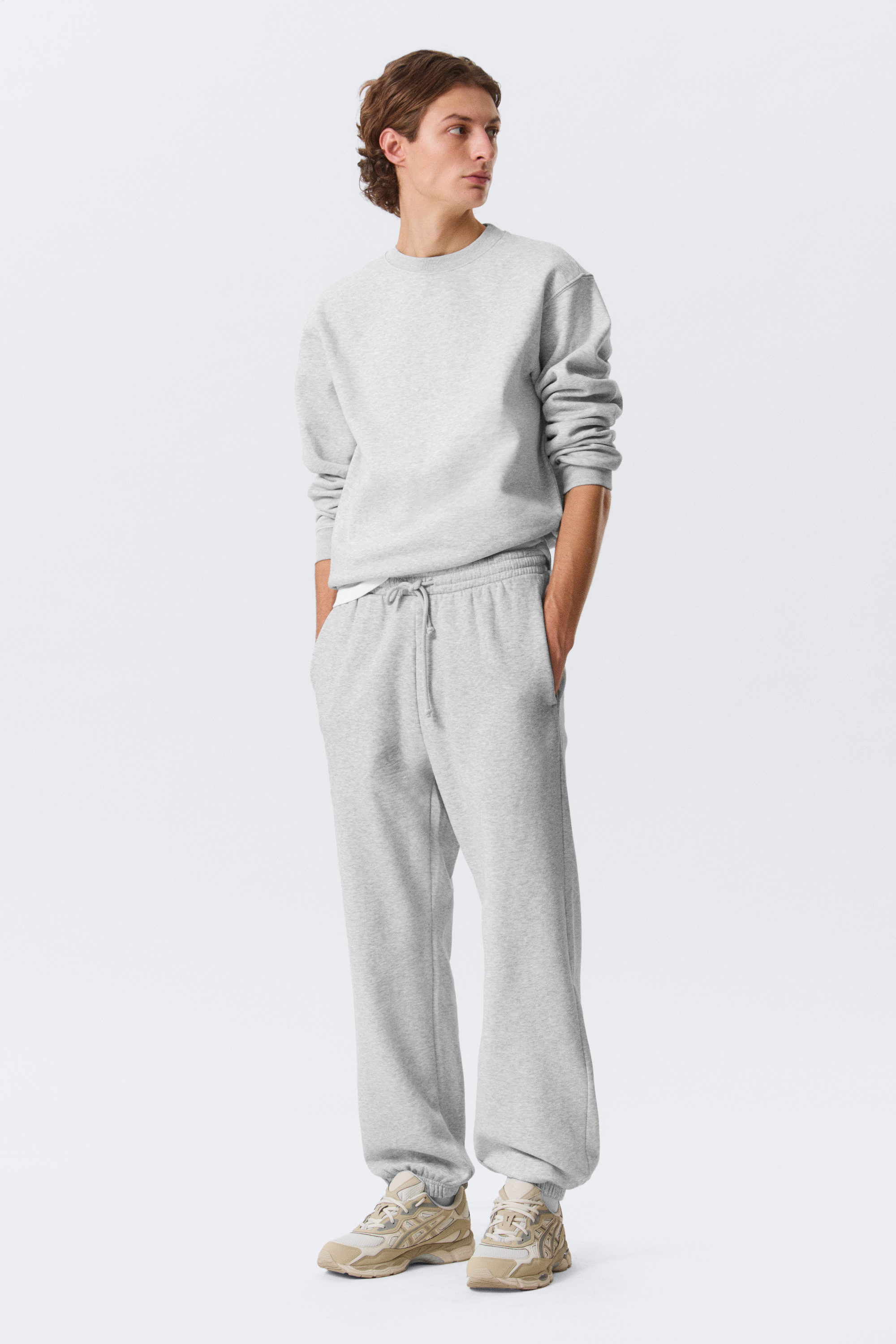 Grijs gemêleerd - Classic Sweatpants - 2