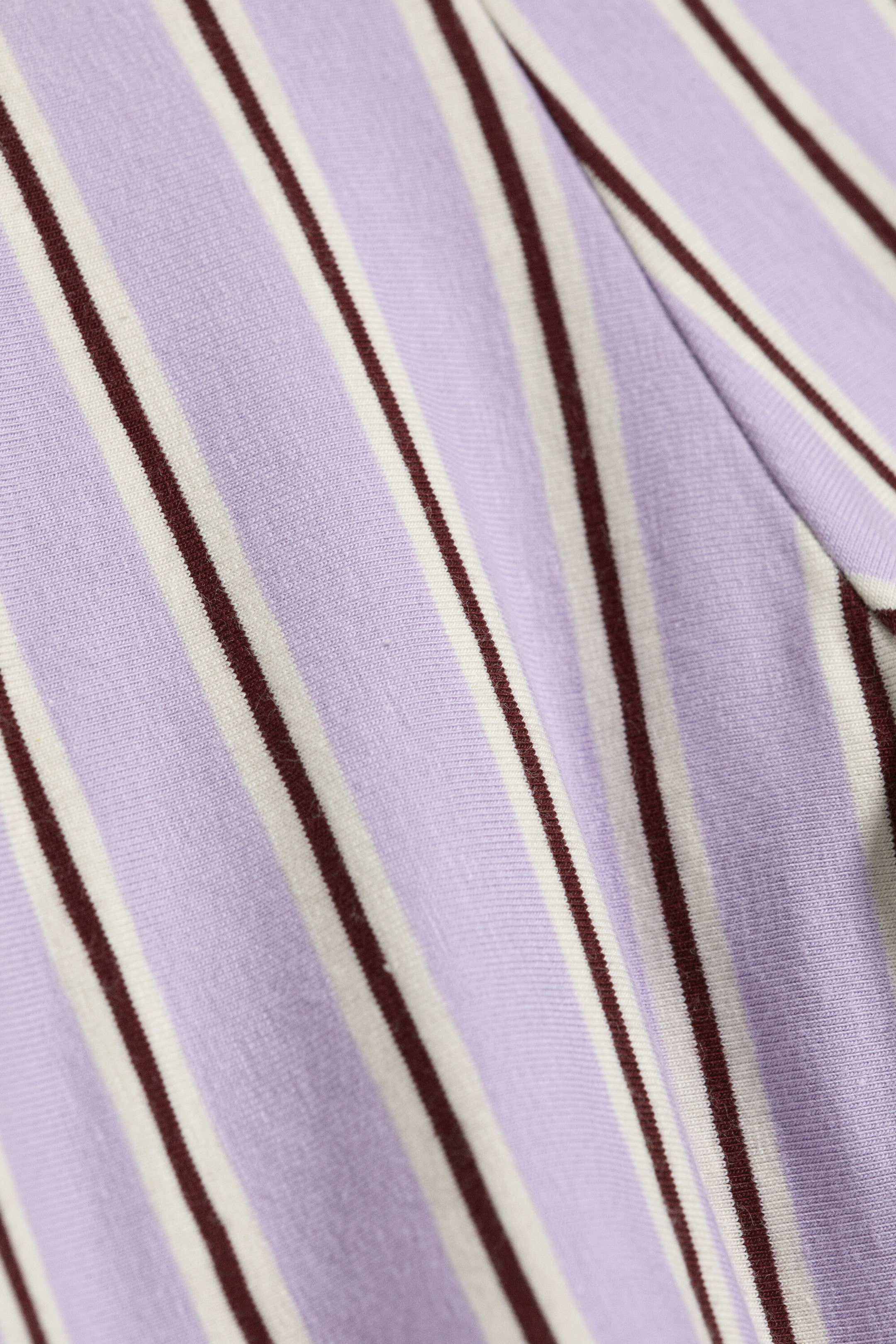 Purple Stripe - Low Jersey Hotpants - 3