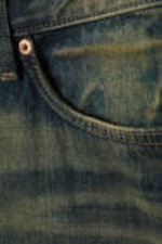 Carson Blue - Mittelblau - Sphere Low Waist Loose Straight Leg Jeans - 6