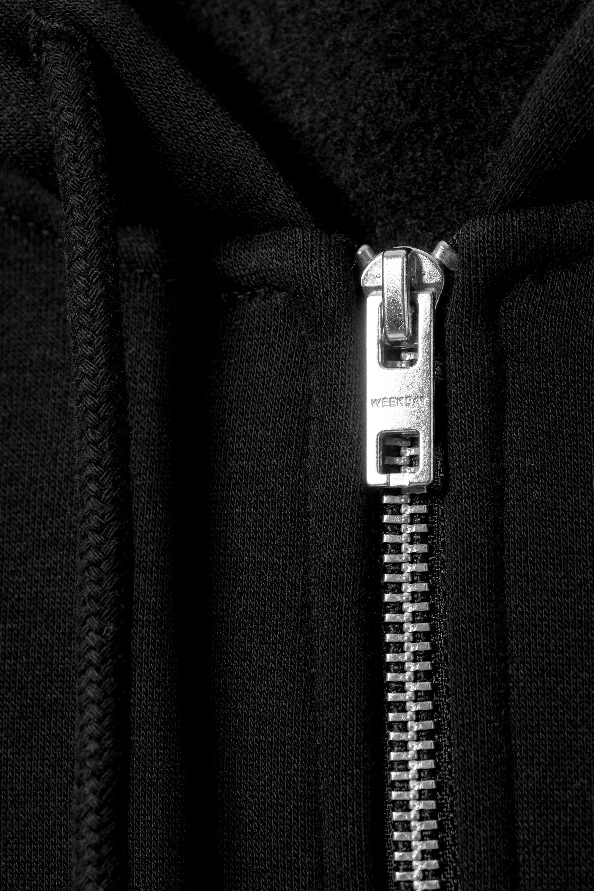 Black - Classic Zip Hoodie - 2