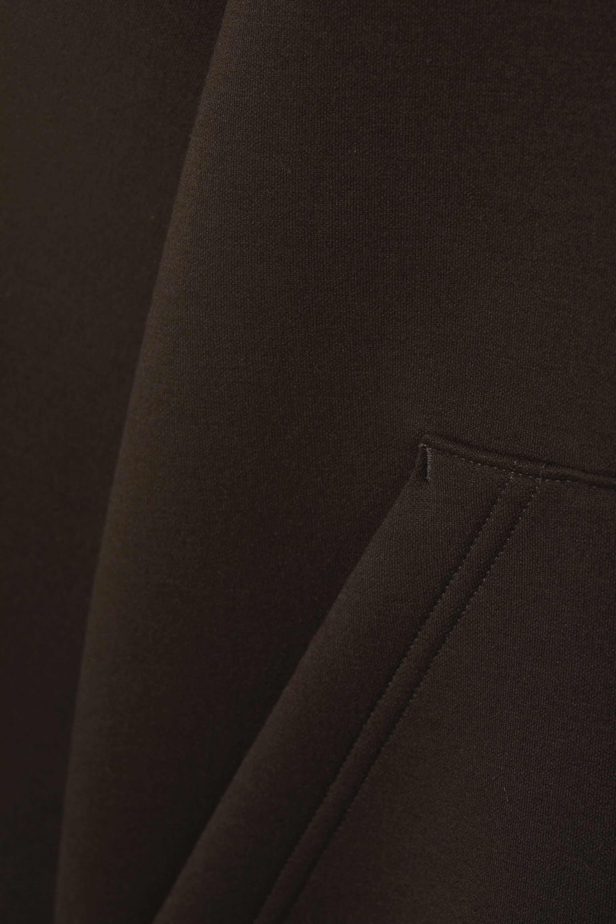 Ingrandisci l'immagine: Oversized Scuba Zip-Hoodie - Dark Brown - DONNA | H&M CH 5