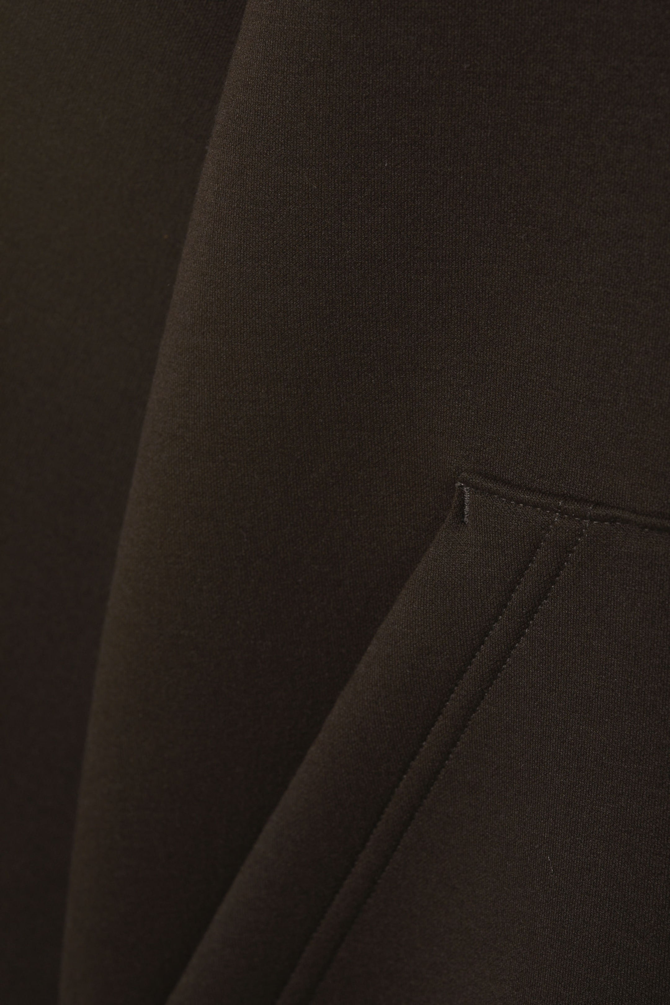 #3F3838 - Oversized Scuba-Zip-Hoodie - 2