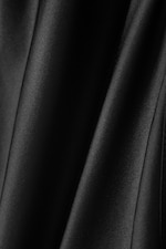 Black - Paige Satin Long Skirt - 1