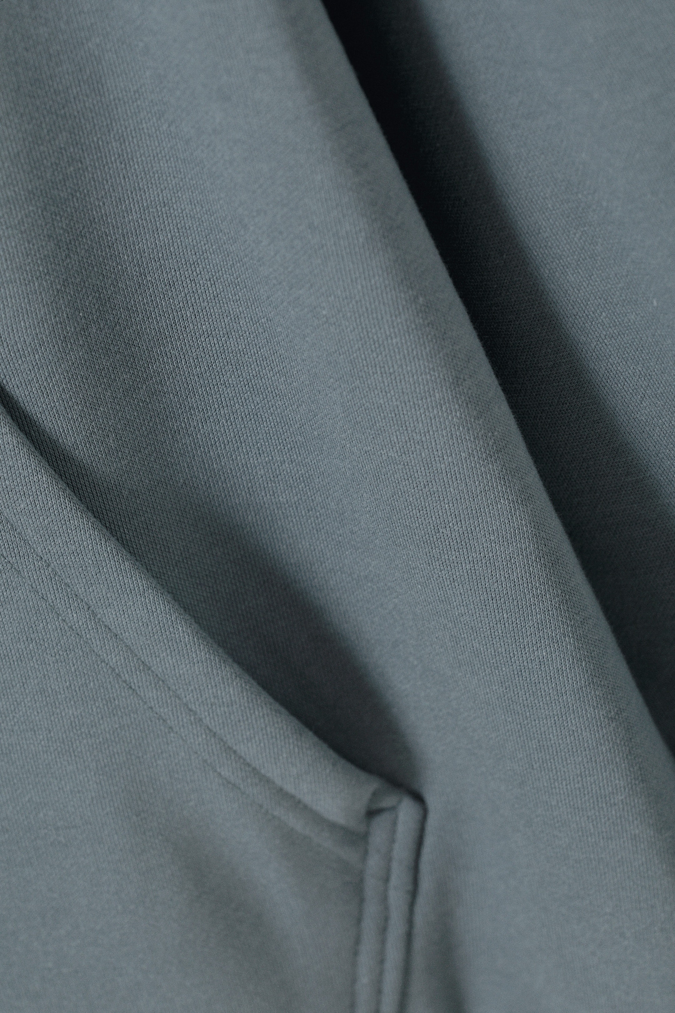 Dark Turquoise - Relaxed Heavy Hoodie - 2