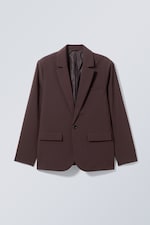 Brown - Olle Suit Jacket - 0