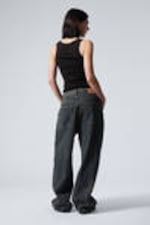 Como Blue - Astro Loose Baggy Leg Jeans - 8