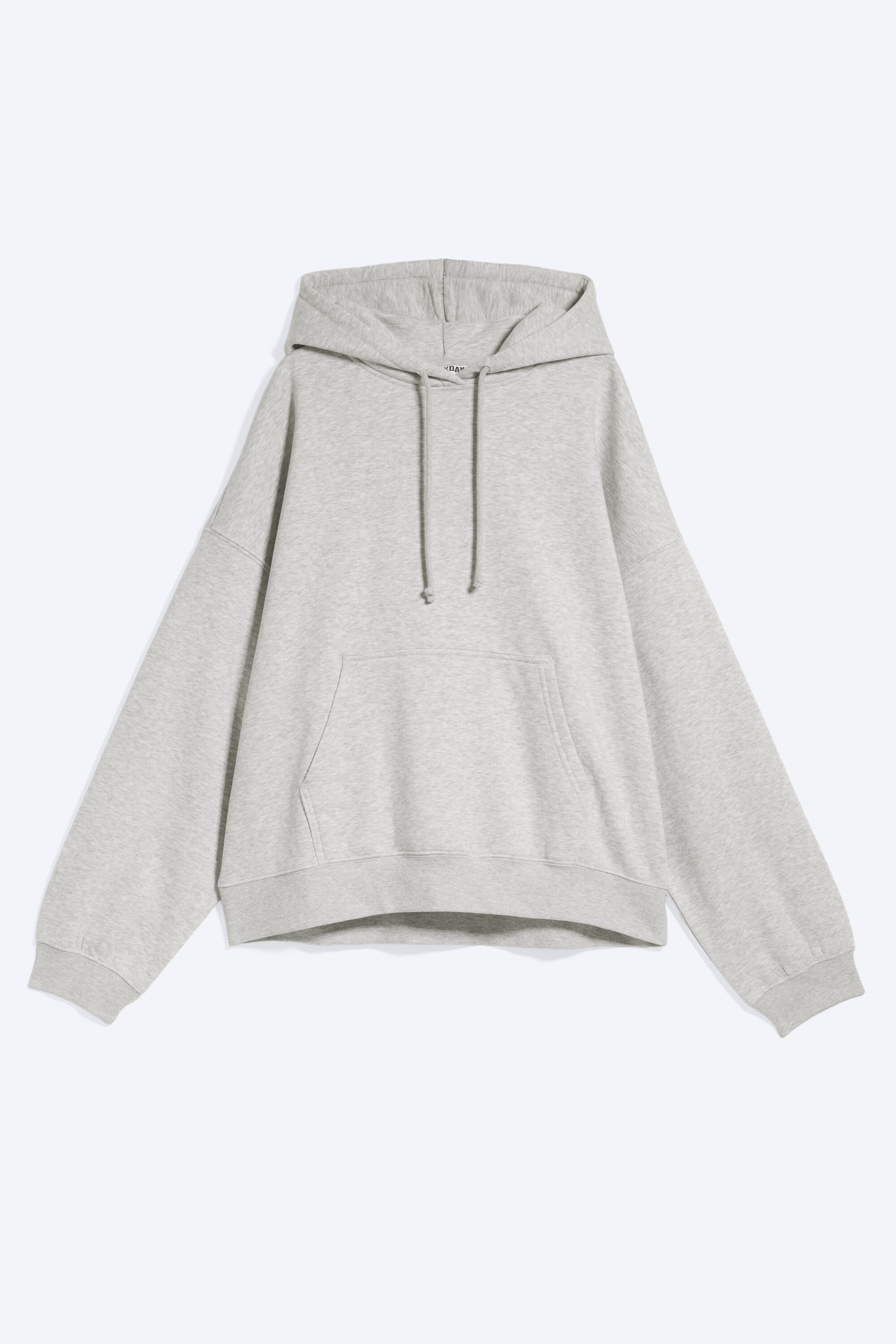 Light Dusty Grey Melange - Standar Hoodie - 4